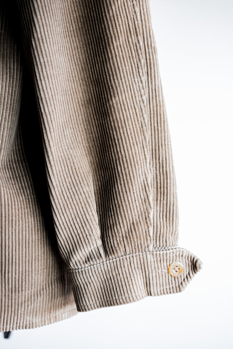 [~80's] Vintage Aquascutum Raglan Sleeve สีน้ำตาล Corduroy Blouson