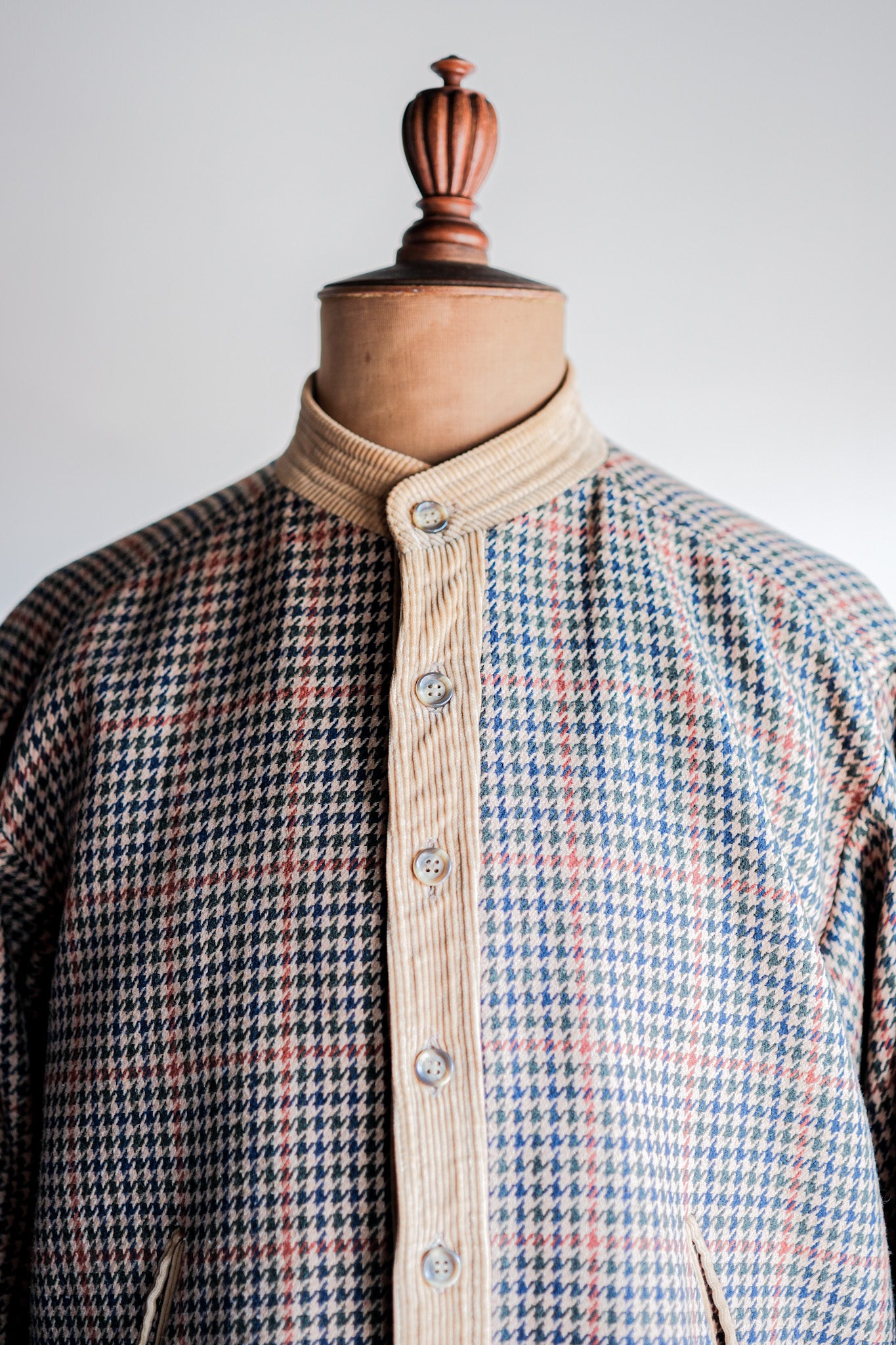 [~ 70 년대] 영국의 빈티지 하운드스투 울 믹스 재킷 크기.