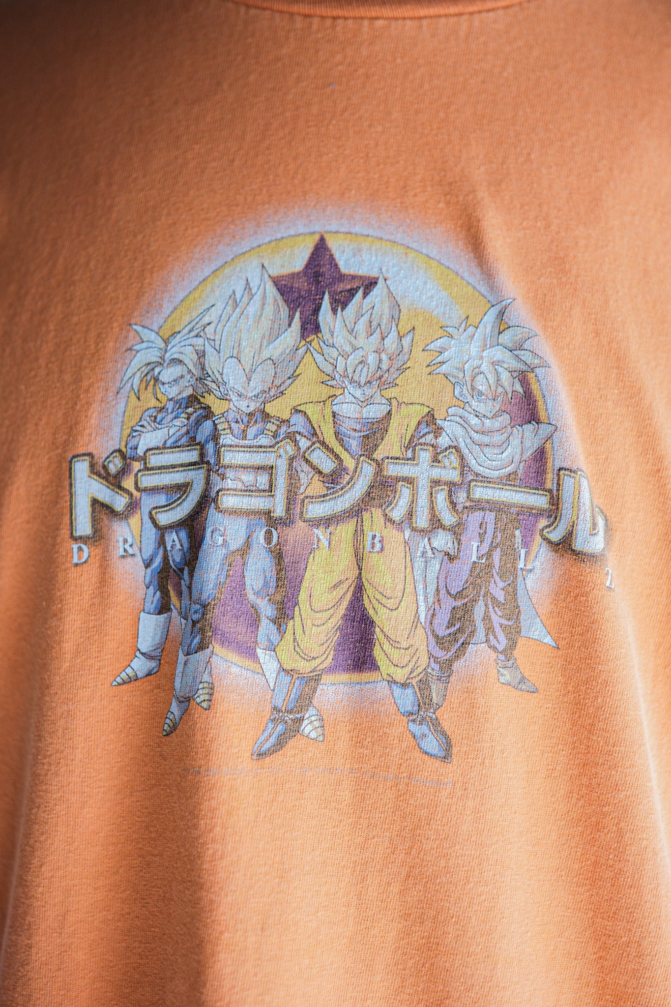 【~90's】Vintage Anime Print T-shirt Size.XL "Dragon Ball" "Made in U.S.A."