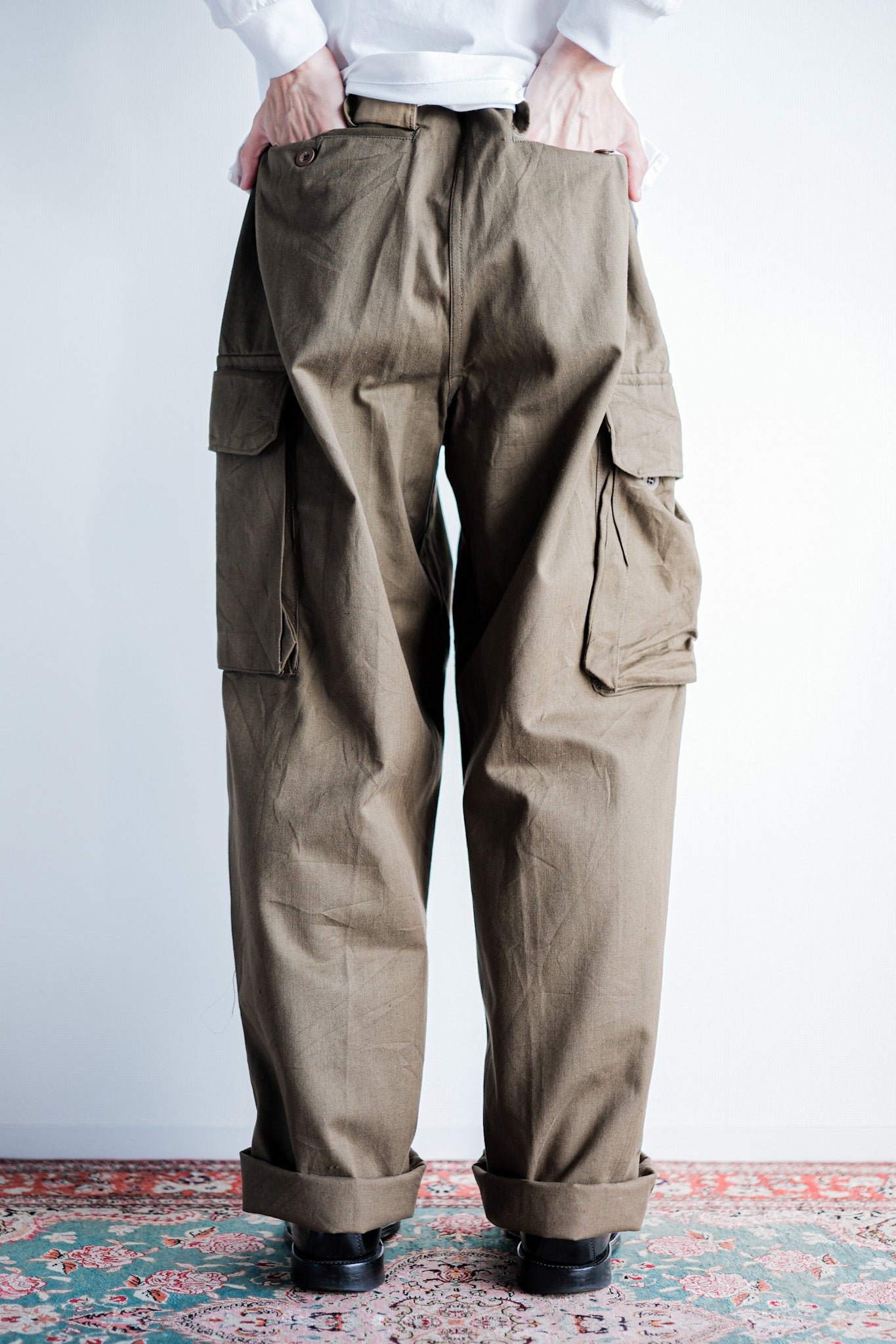 ［~60's］French Army M47 Field Trousers Size.84M "Dead Stock"