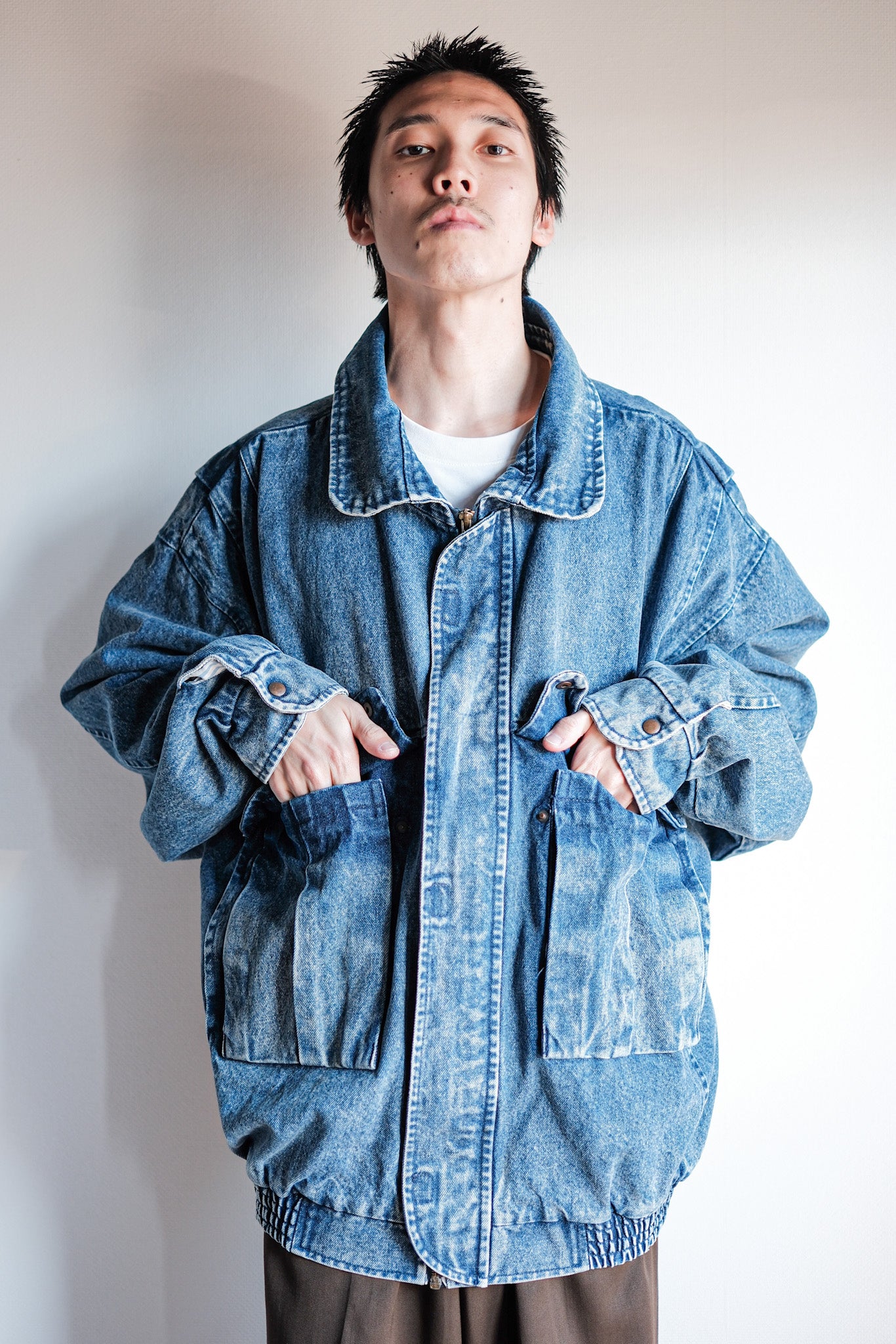 【~80's】Italian Vintage Denim Jacket