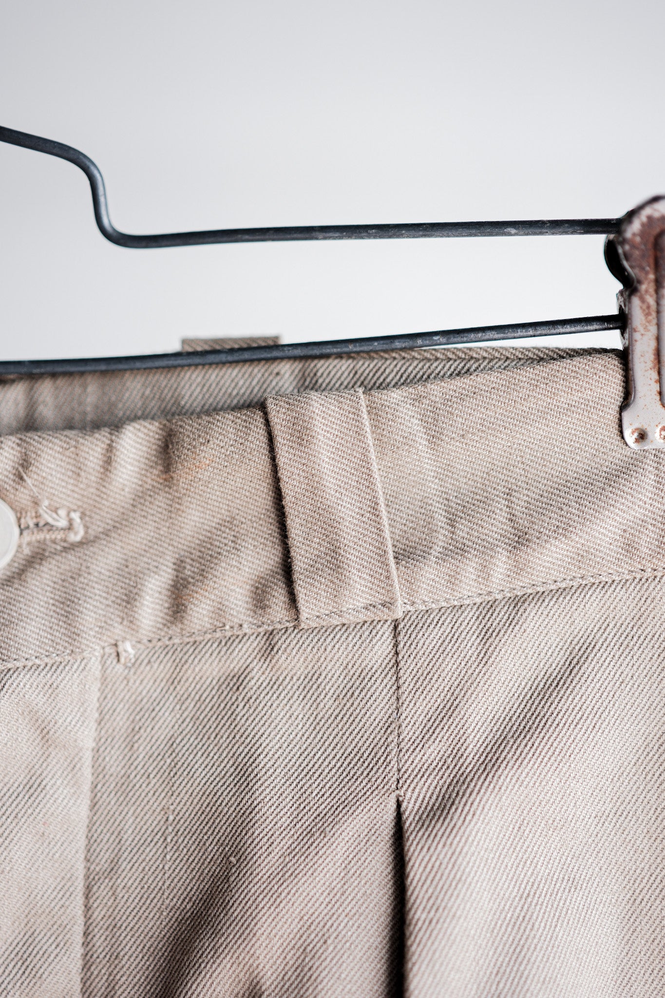 60's】French Army M52 Chino Trousers Size.22 