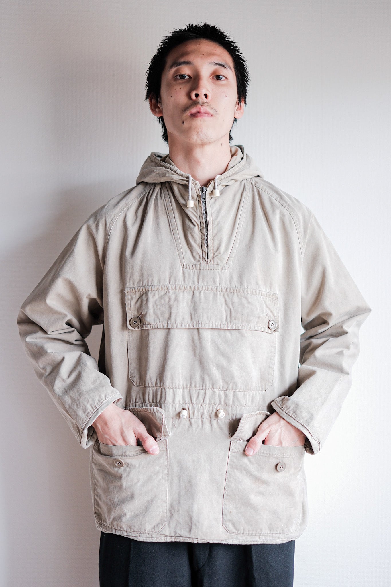 60's】Vintage Belstaff Cotton Smock 