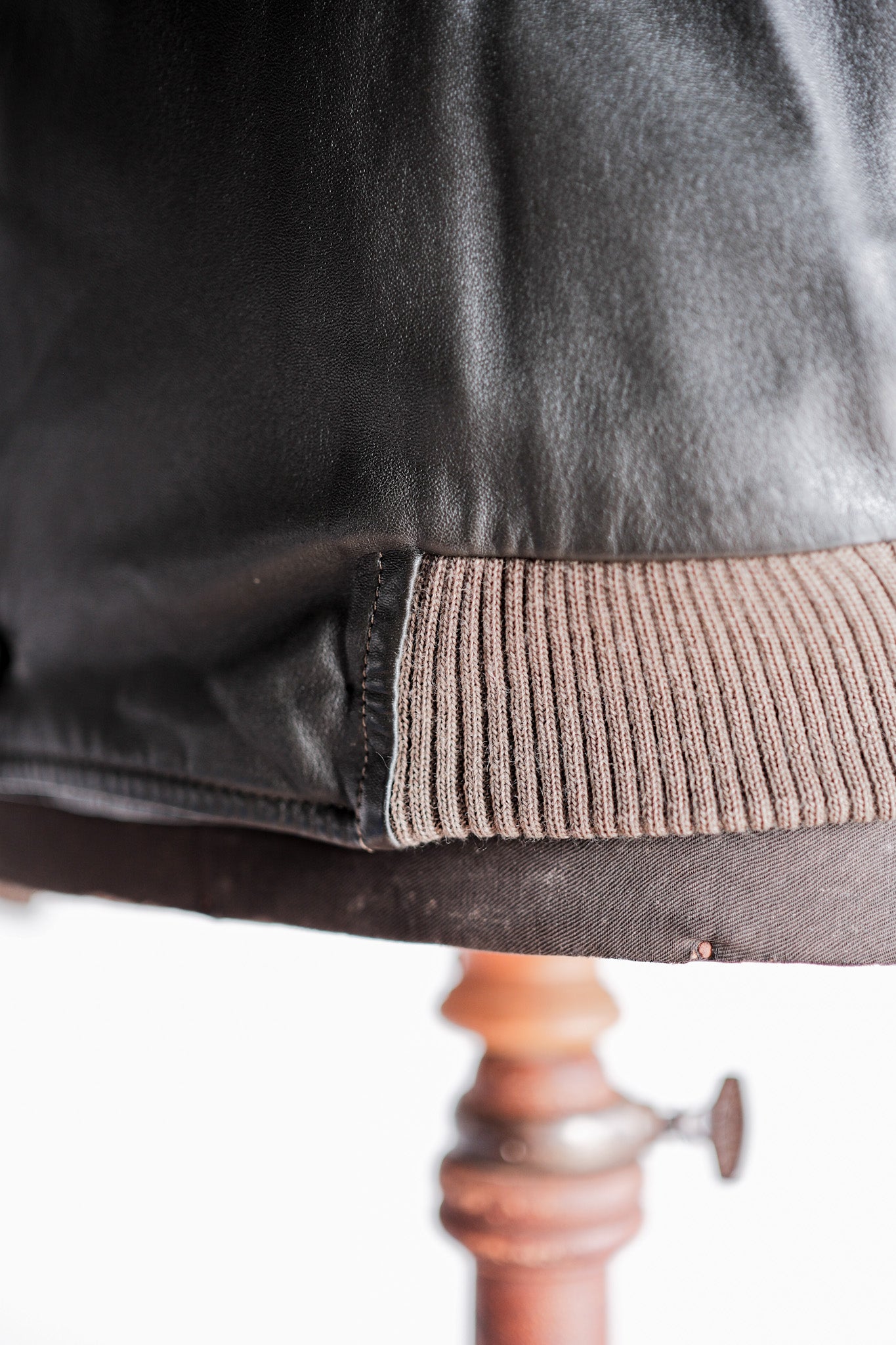 ［~80’s］Old Christian Dior Shawl Collar Leather Blouson Size.50