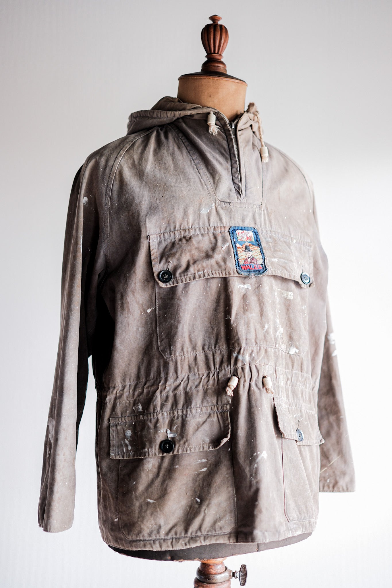 ［~50's］Vintage Belstaff Cotton Smock "Dalesman" "Crazy Paint"