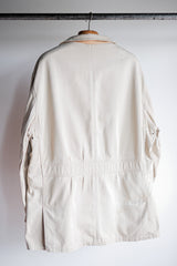 [~90's]Willis&Geiger Cotton Safari Jacket With Chin Strap ไซส์L
