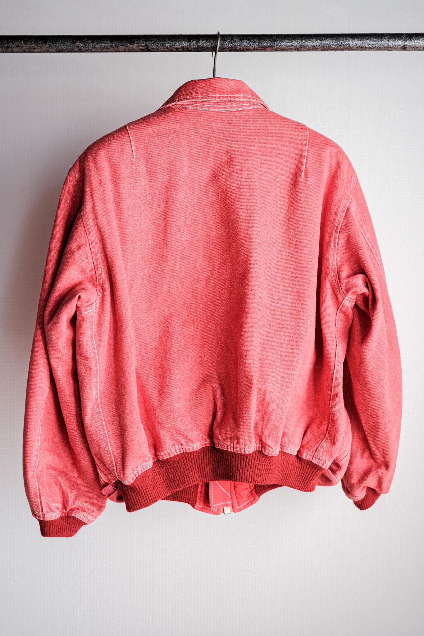 ［~90's］Old PINK HOUSE Red Denim Blouson