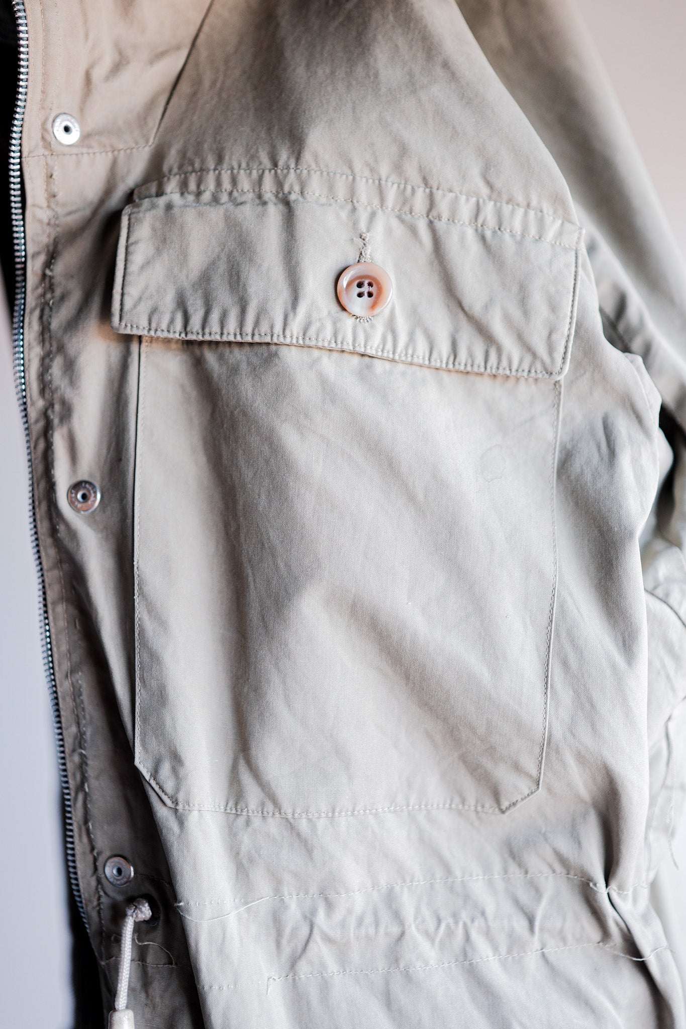 [~ 50's] แจ็คเก็ตเดินป่า Vintage Ventile ของอังกฤษ "Nonpareil P&O"