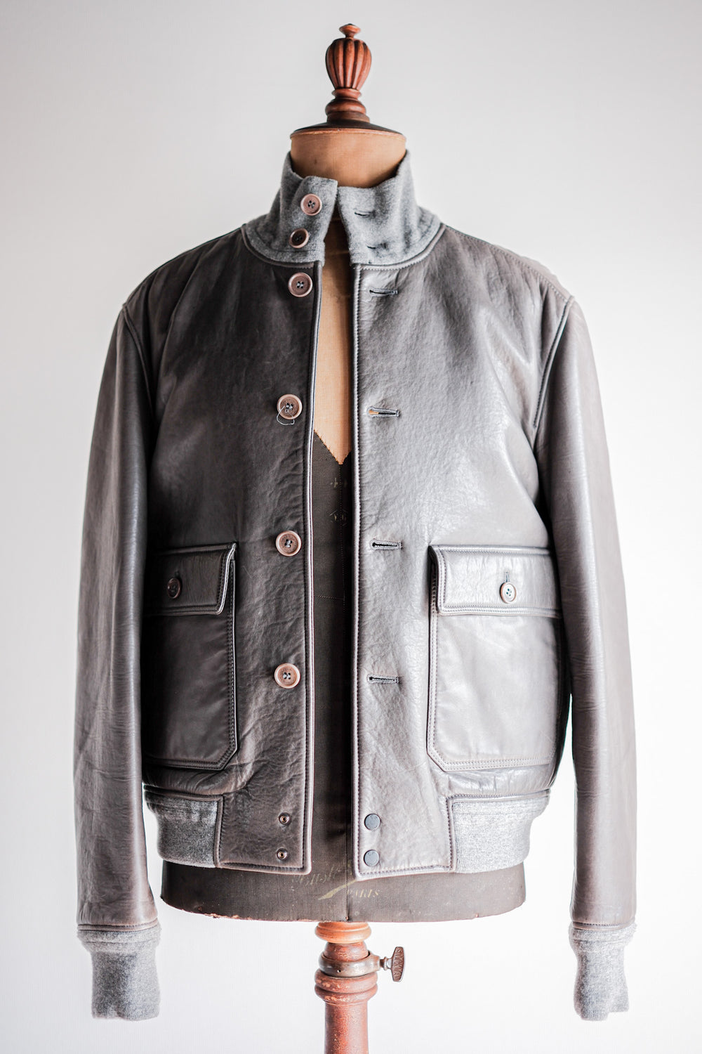 ［08AW］Old C.P.Company Leather Jacket Size.50