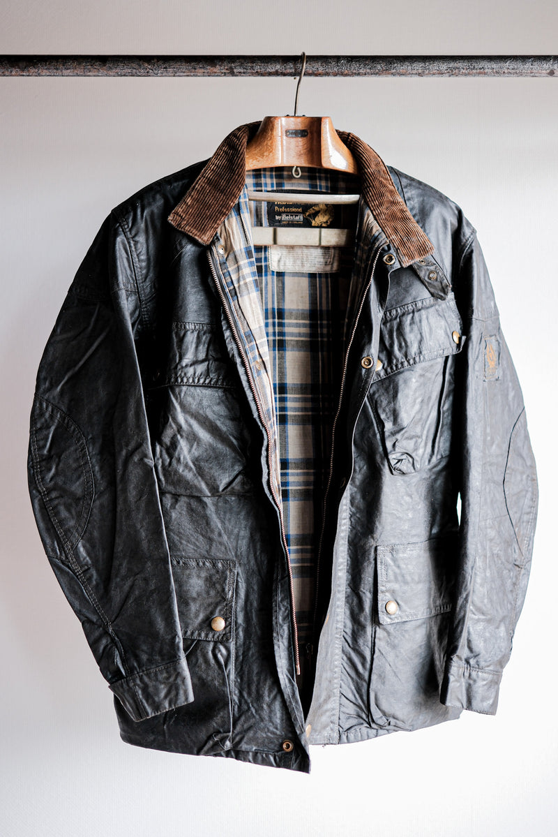 【~60's】Vintage Belstaff Waxed Jacket Size.38 "TRIALMASTER"