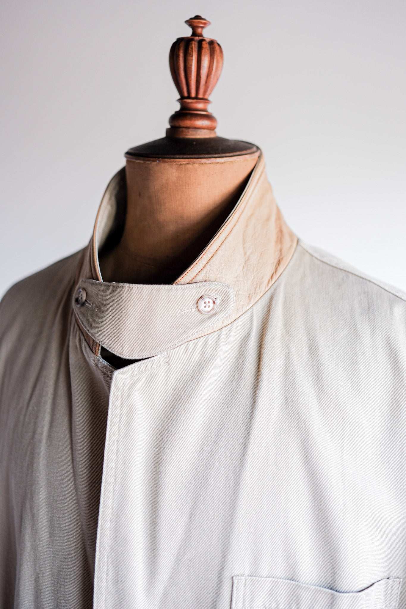 ［~90's］Willis&Geiger Cotton Safari Jacket With Chin Strap Size.L