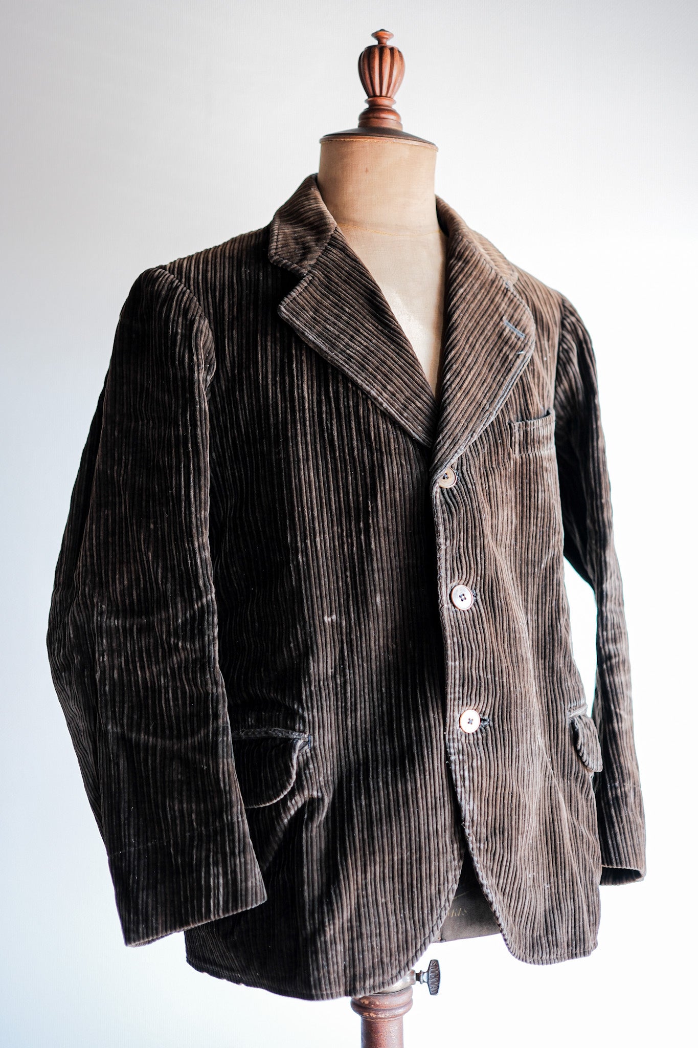 【70s】Euro Vintage Corduroy Coat フランス製 70s】Euro Vintage Corduroy Coat フランス製 70s】Euro Vintage