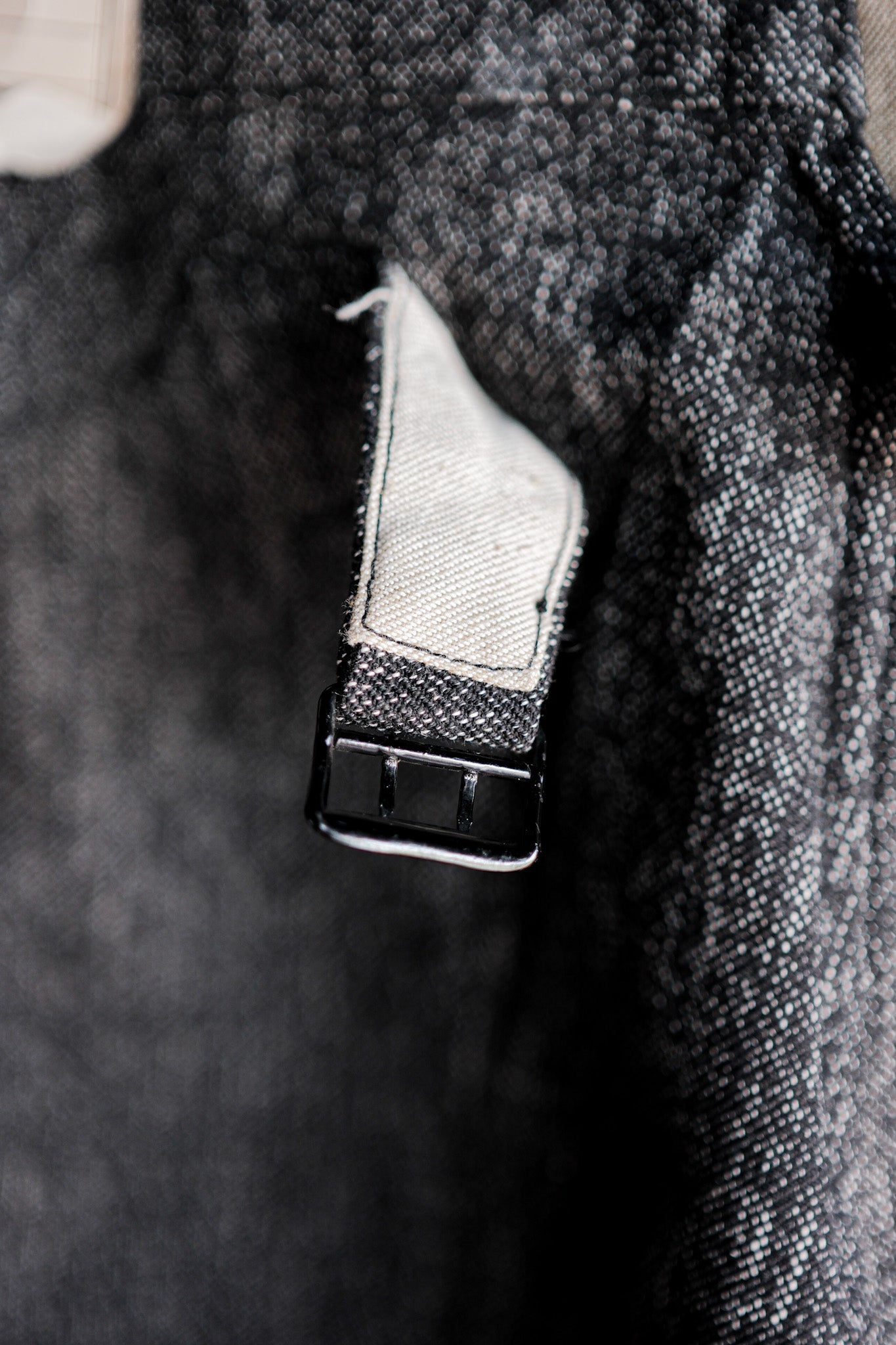 ［~30's］French Vintage Black Chambray Work Pants “Dead Stock”