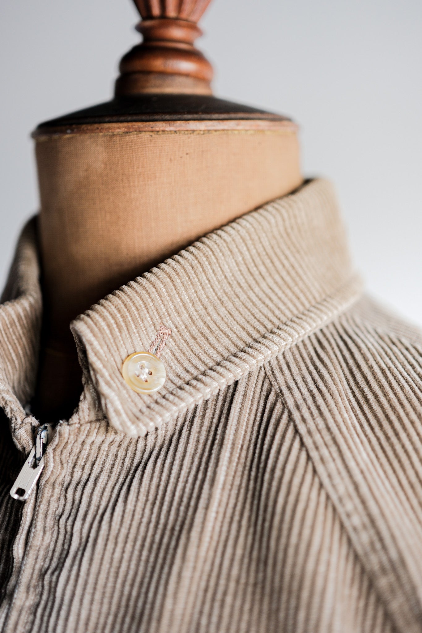 ［~80's］Vintage Aquascutum Raglan Sleeve Brown Corduroy Blouson
