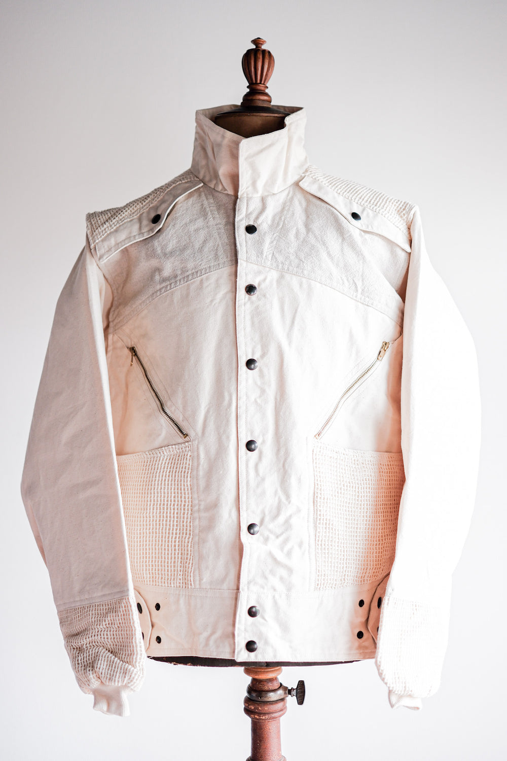 ［~70's］French Vintage Multi Pocket Cotton Jacket