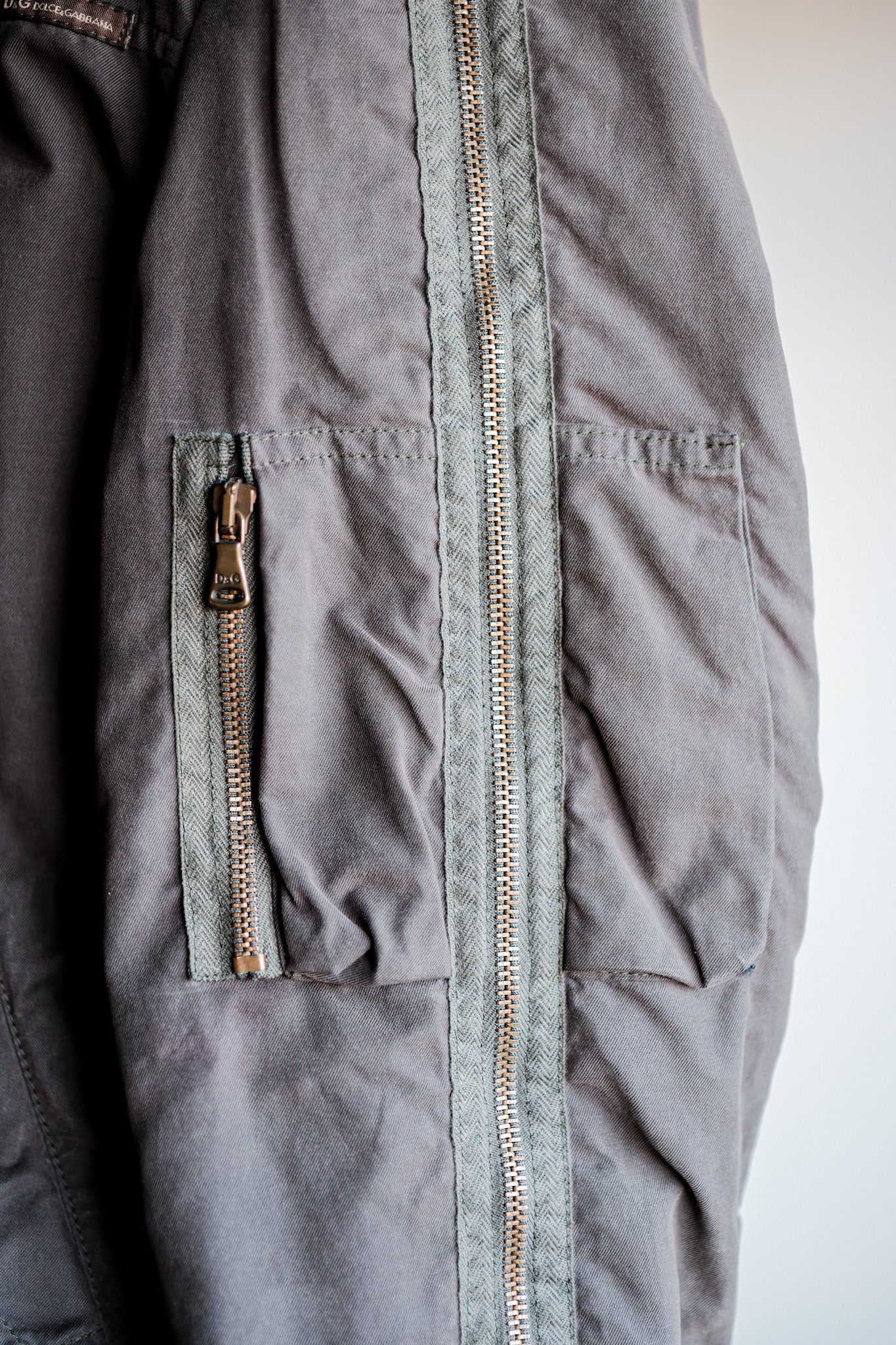 ［~00's］Old DOLCE & GABBANA Zip Up Hooded Jacket Size.L