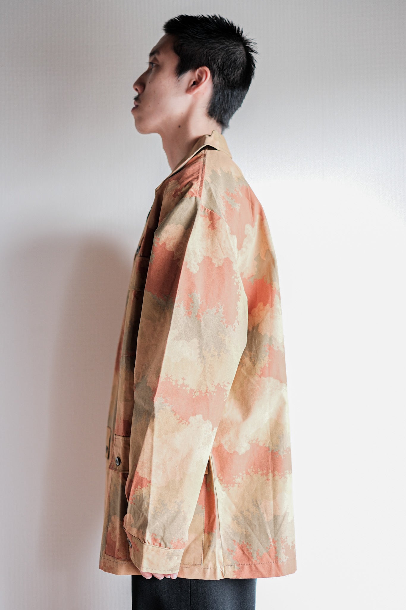 ［~90's］Czechoslovakian Army Desert Pattern Camouflage Field Jacket Size.52 "Test Sample" "Dead Stock"