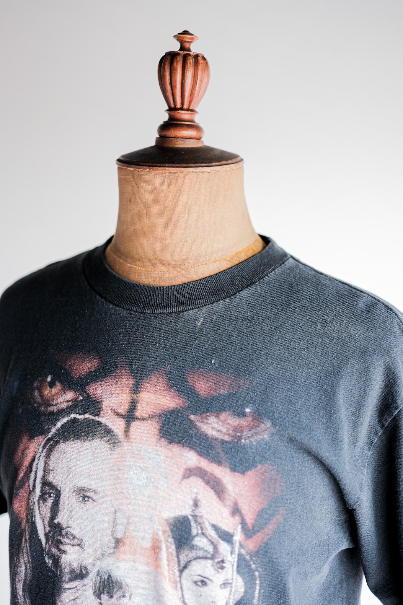 [~ 90 년대] 빈티지 영화 프린트 티셔츠 크기 .M "스타 워즈 에피소드 I"