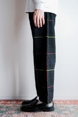 【~60's】Scottish Military Ceremony Wool Trousers Size.9