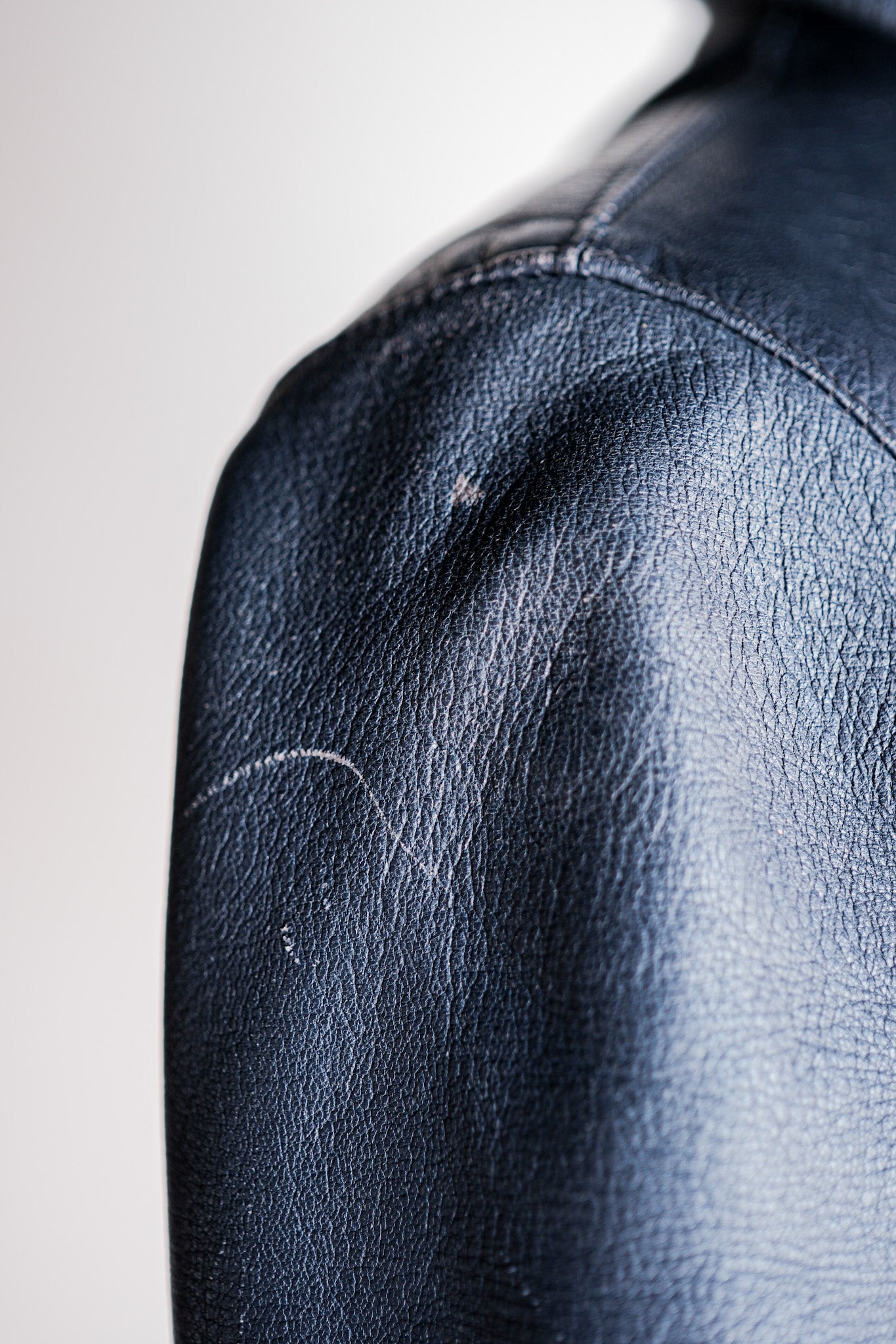 [~ 60 년대] 서독 에어스 타입 파일럿 가죽 재킷 "초기 유형"