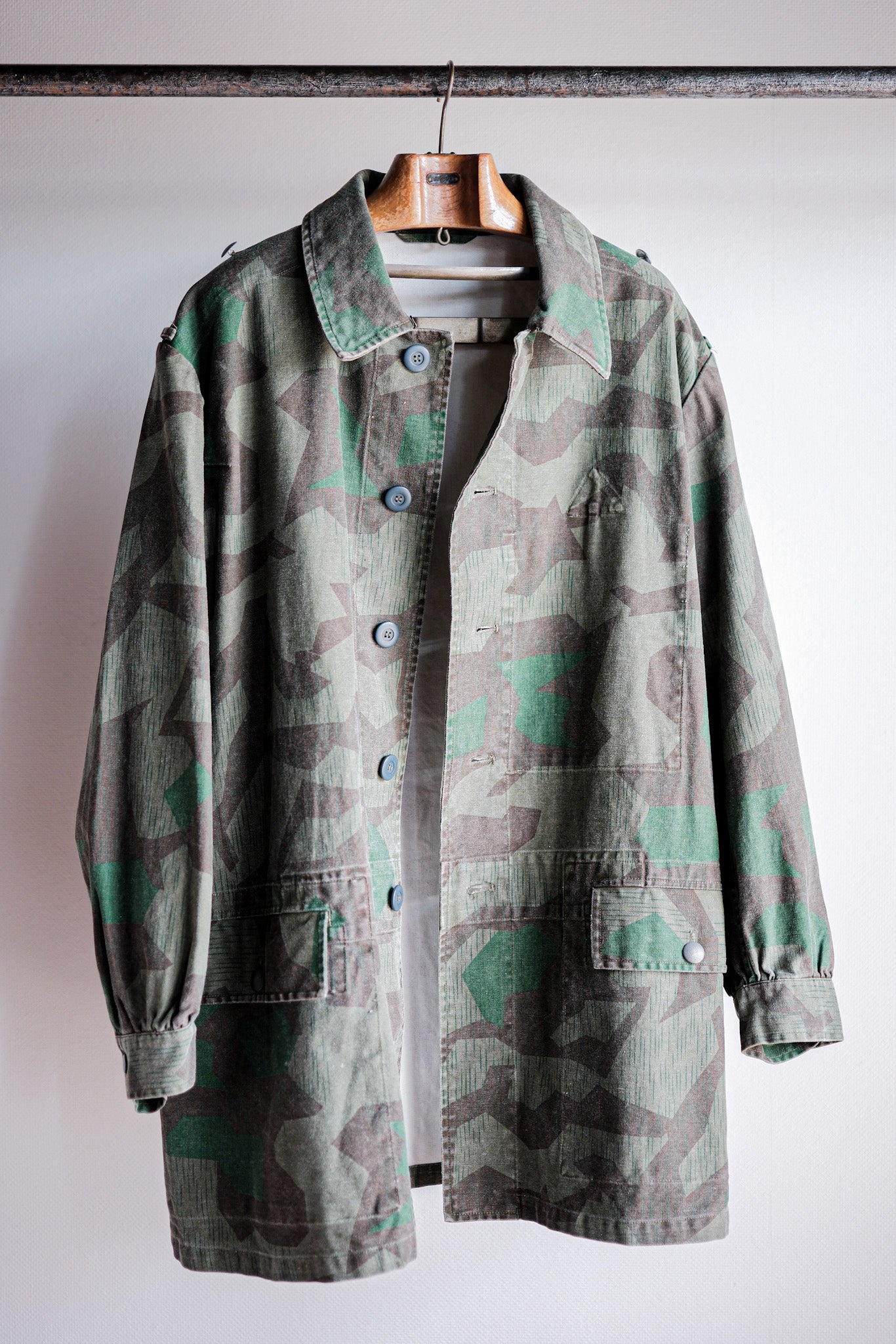 ［~70's］German Army Type Splinter Camouflage Paratrooper Jacket "Reproduction"