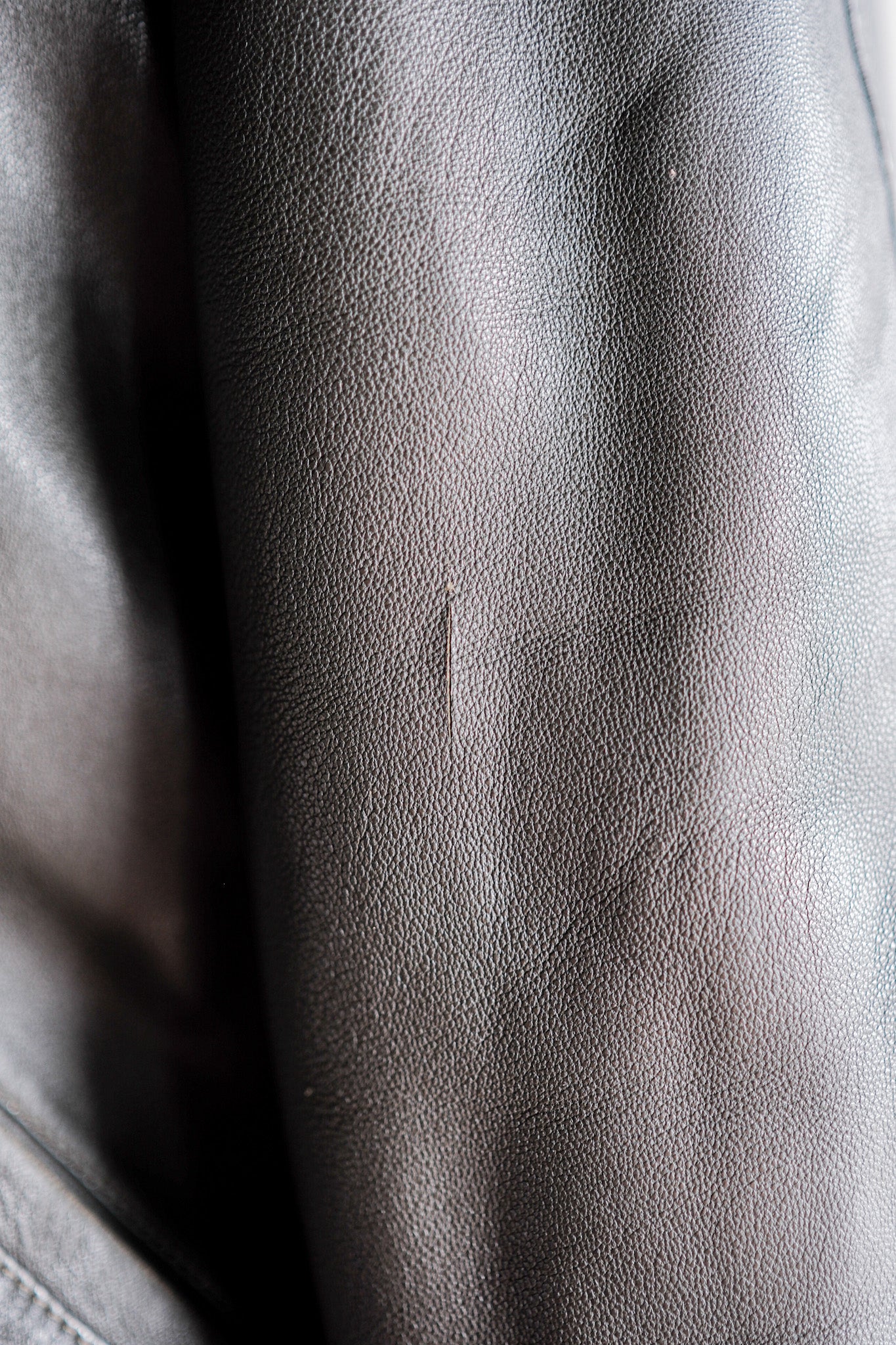［~80’s］Old Christian Dior Shawl Collar Leather Blouson Size.50