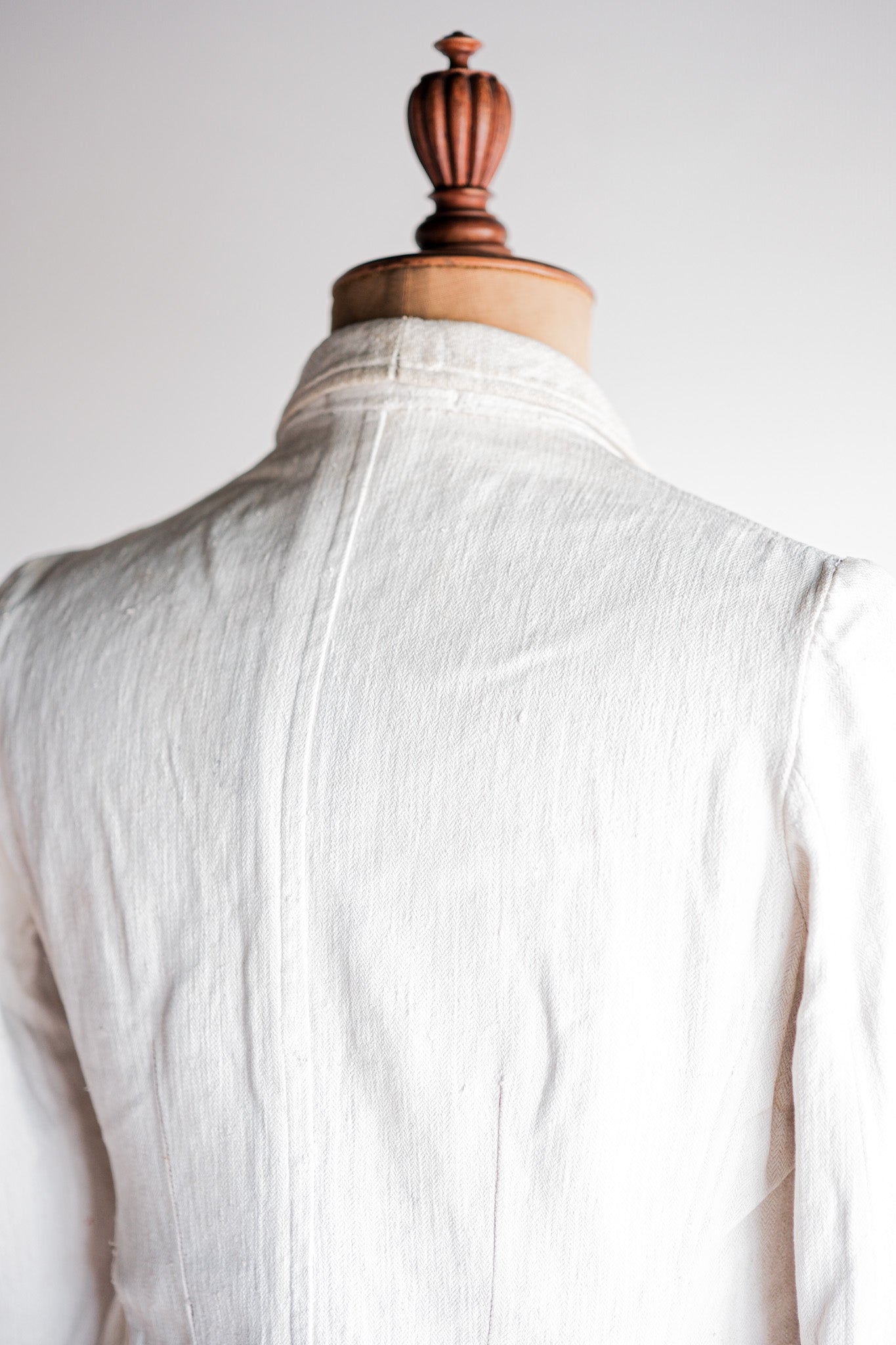 ［~30's］German Army Drillich HBT Linen Jacket "Unusual Pattern"