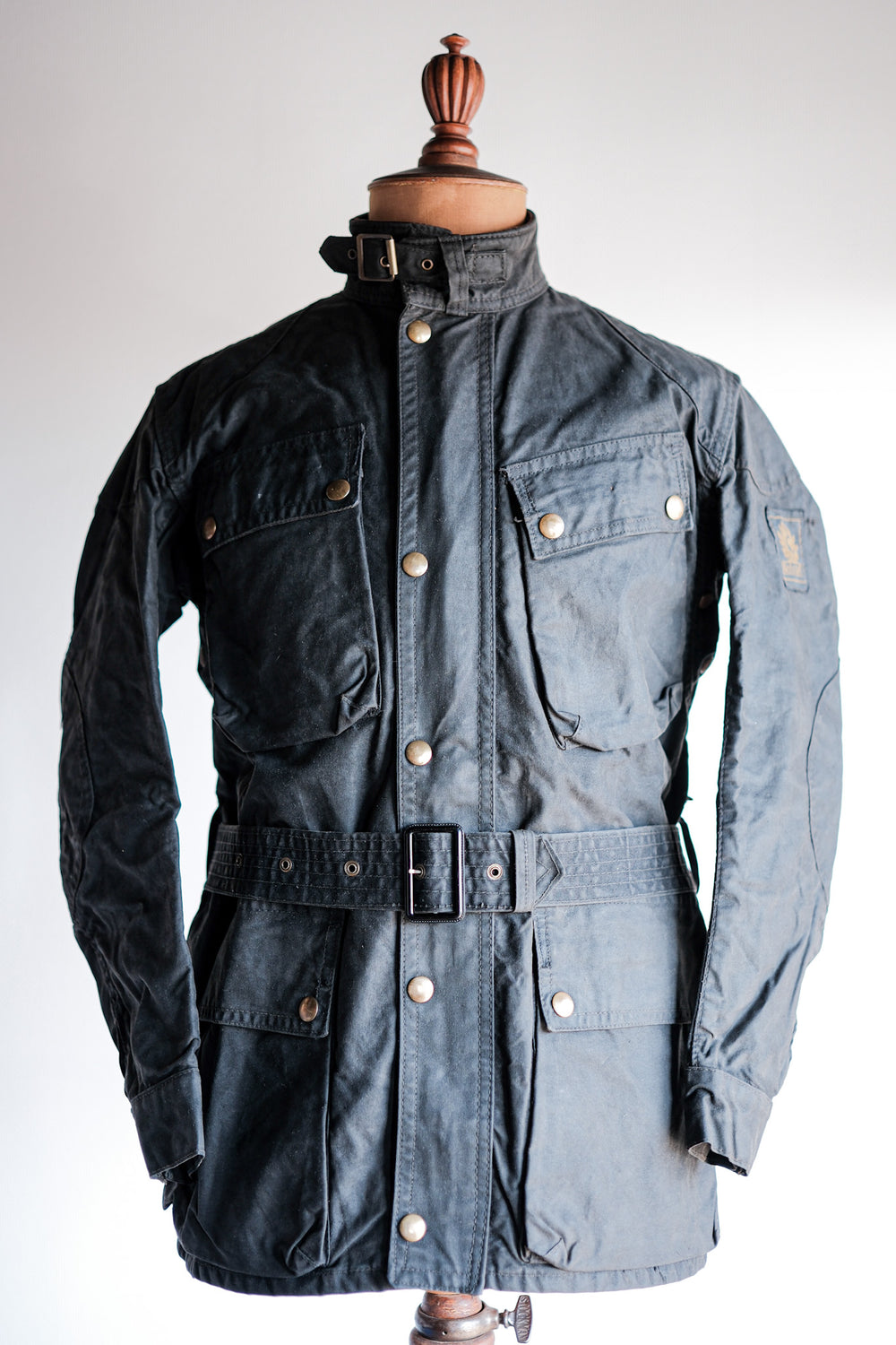 ［~60's］Vintage Belstaff Waxed Jacket Size.34 "TRIALMASTER"