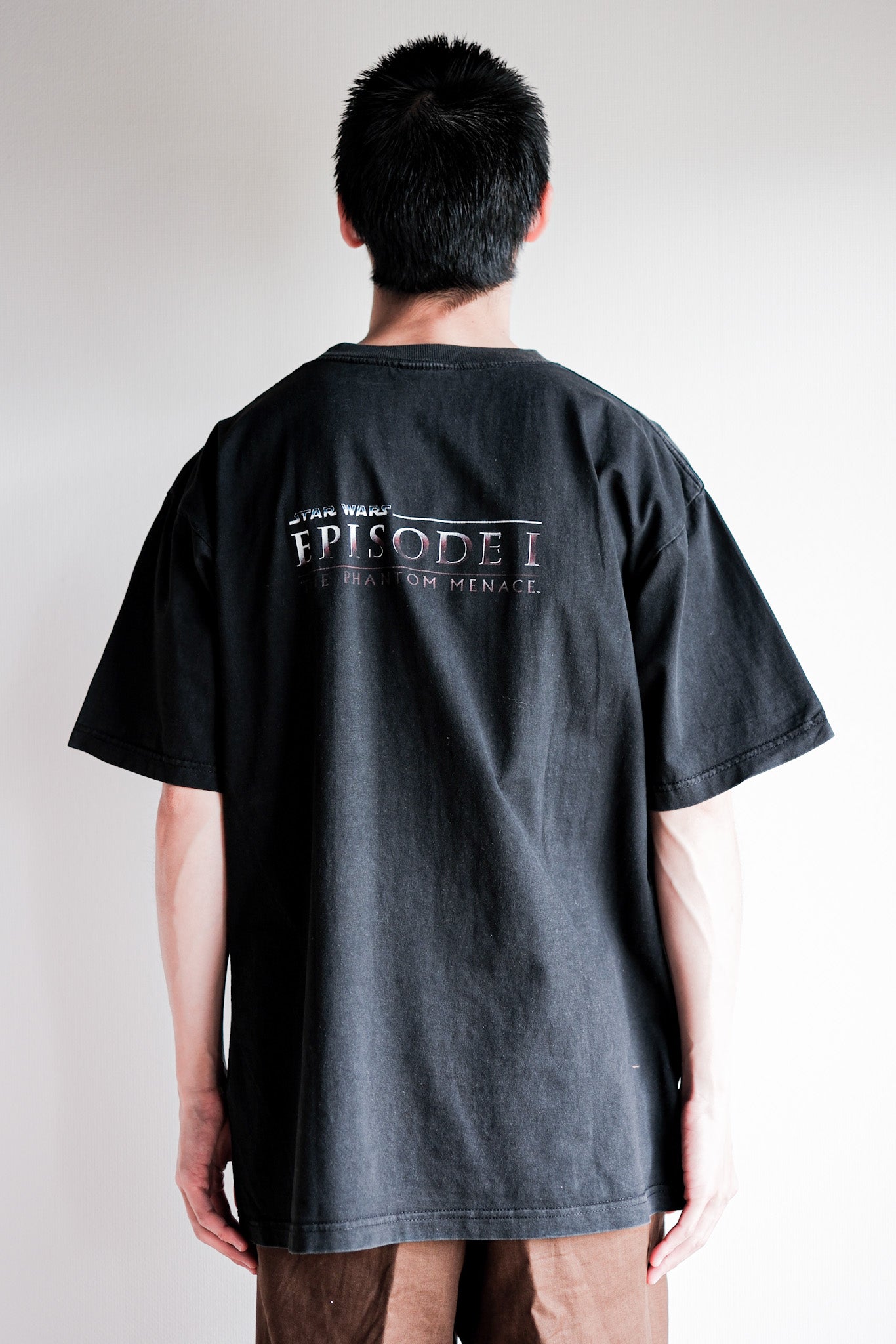 ［~90's］Vintage Bootleg Movie Print T-shirt "Star Wars Episode I"
