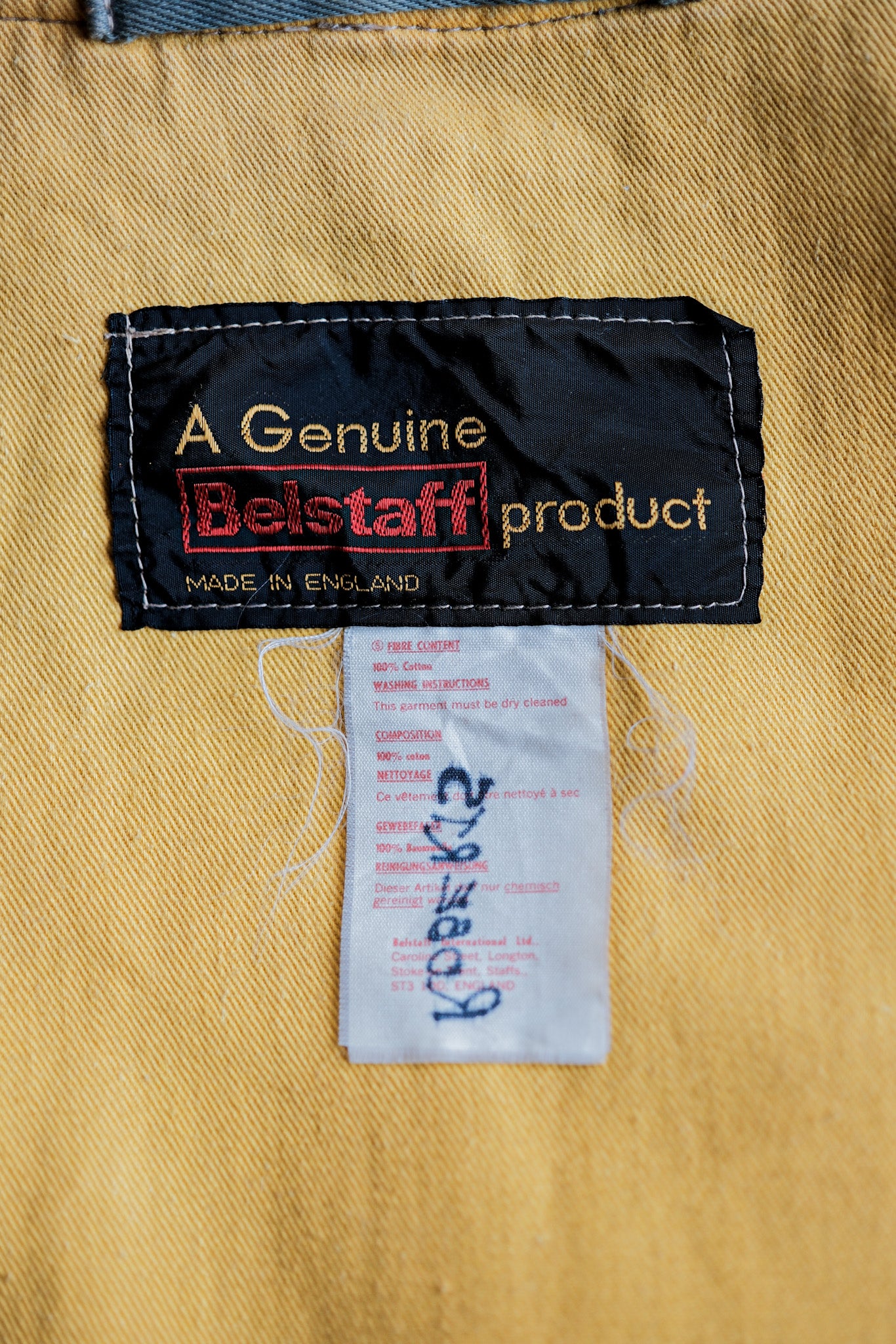 ［~70's］Vintage Belstaff Cotton Smock "Dalesman"