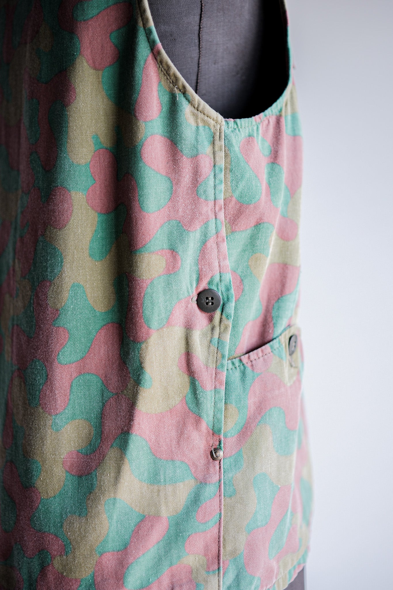 ［~60's］Italian Vintage San Marco Camouflage Hunting Vest