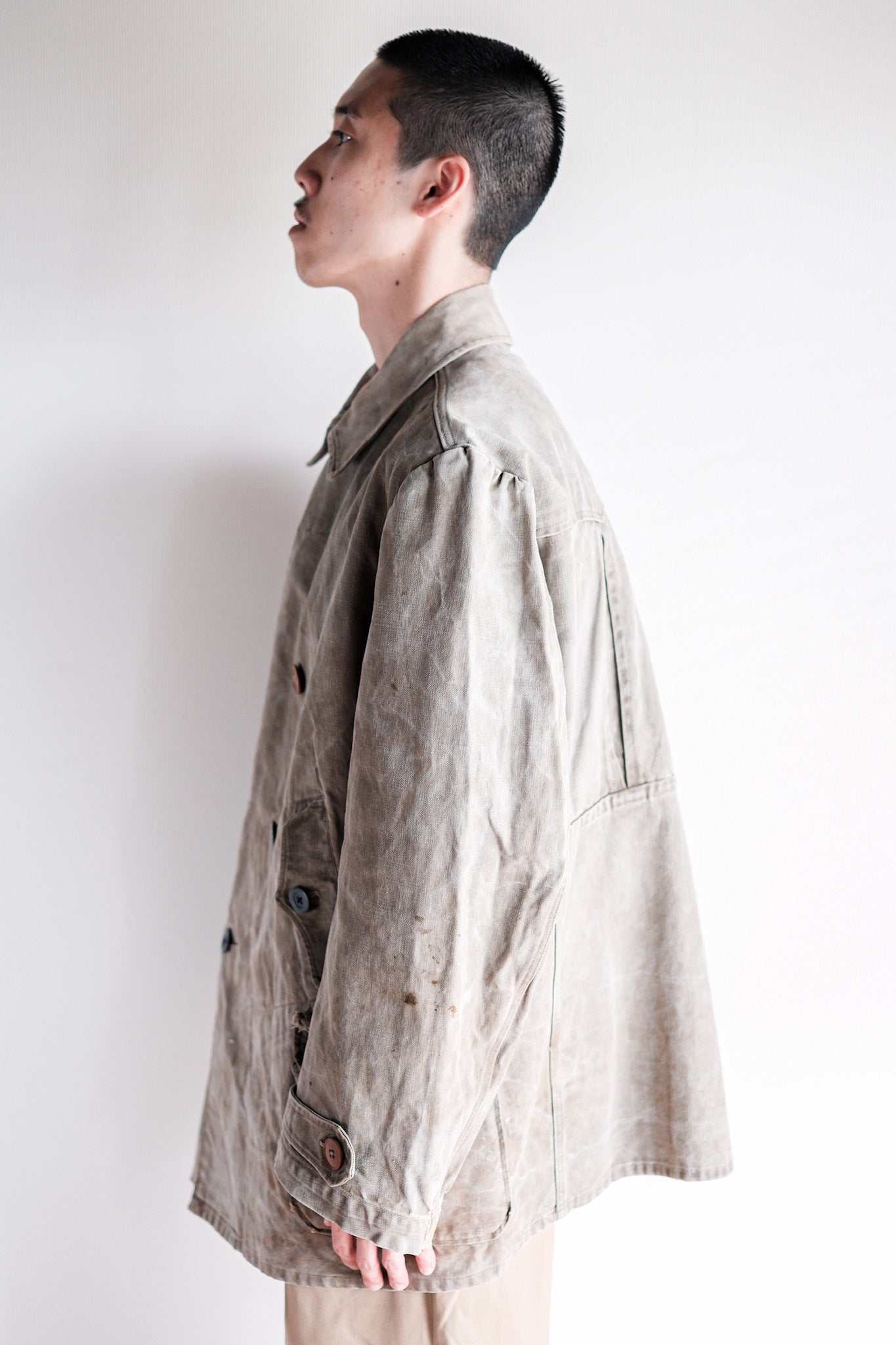［~40's］German Army Mountain Trooper Double Breasted Jacket