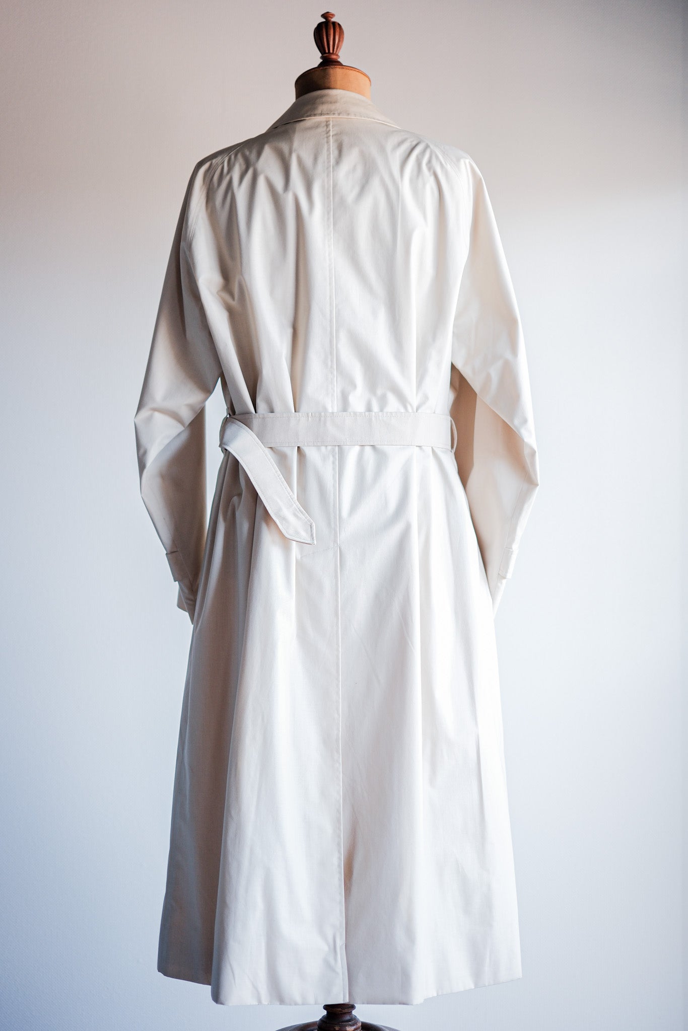 【~80's】Vintage Burberrys Single Raglan Balmacaan Belted Coat Size.50RL "MUSOU"