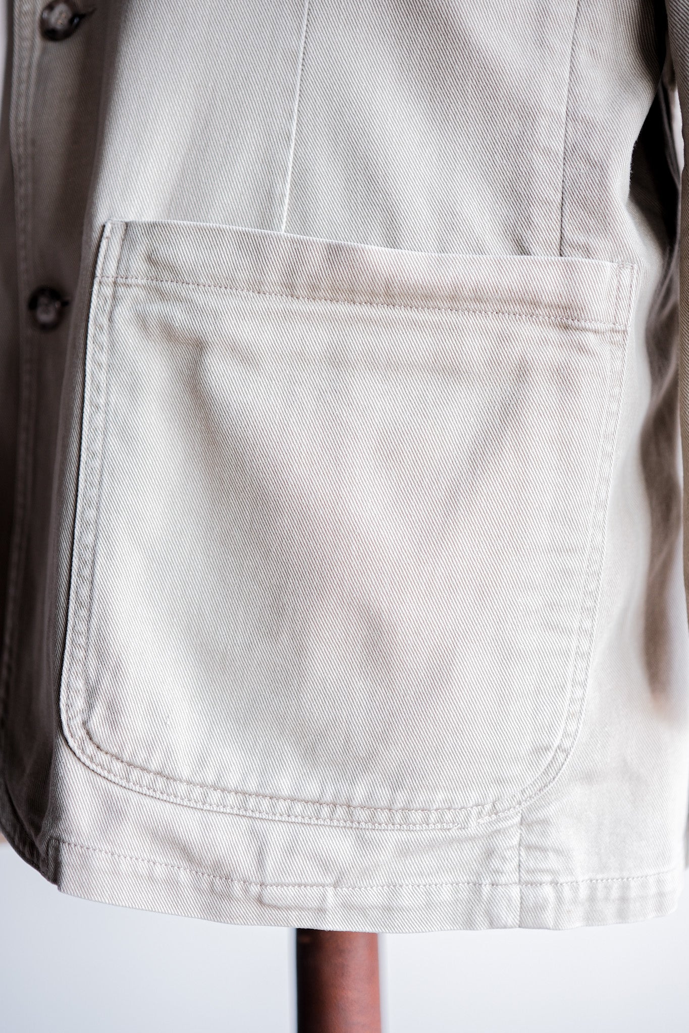 ［~90's］Willis&Geiger Cotton Safari Jacket With Chin Strap Size.L