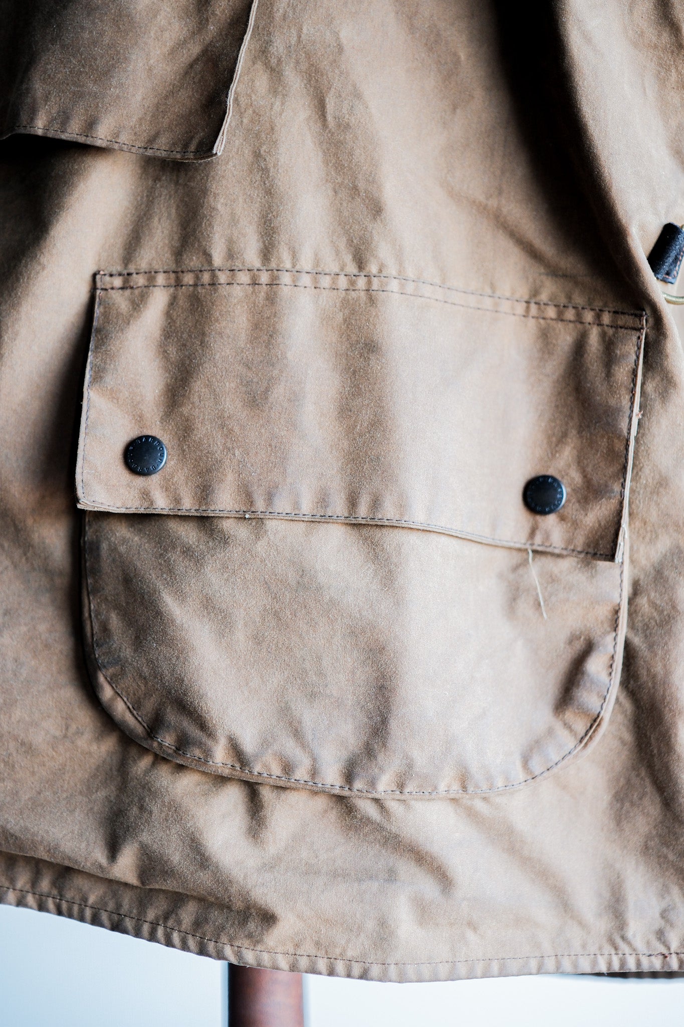 ［~90’s］Vintage Barbour “LONGSHOREMAN” 3 Crest Size.EX LARGE