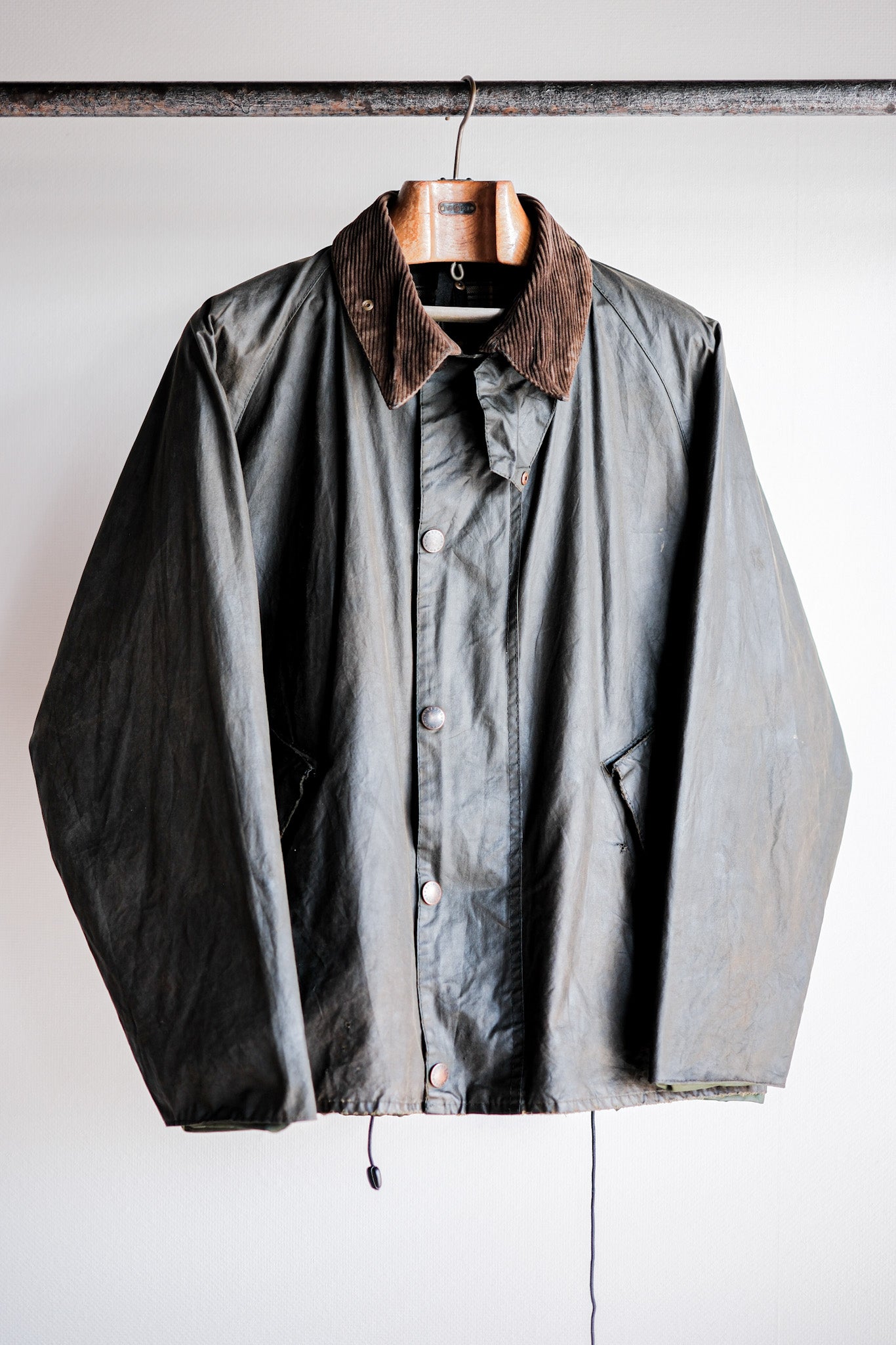 [~ 00's] Vintage Barbour "Bearieu Jacket" 3 Crest Size.42