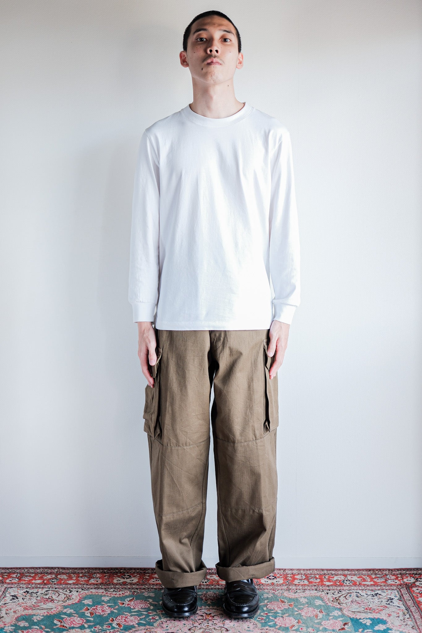 ［~60's］French Army M47 Field Trousers Size.84M "Dead Stock"