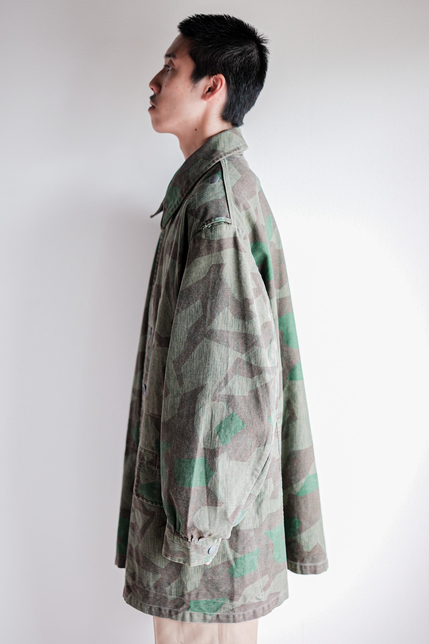 ［~70's］German Army Type Splinter Camouflage Paratrooper Jacket "Reproduction"