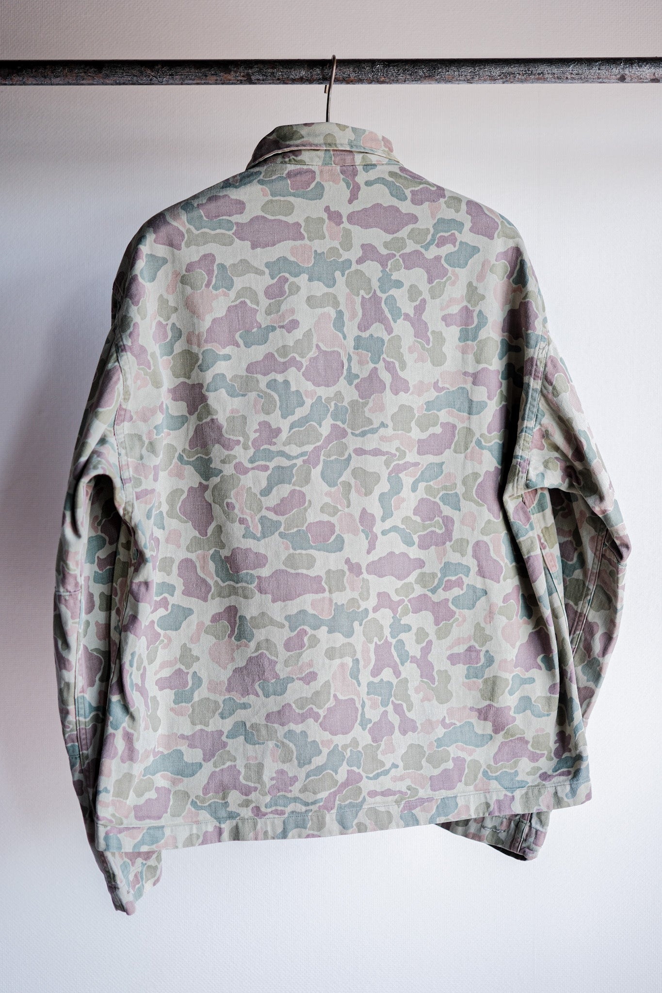 ［~50's］Dutch Army Frogskin Camouflage Field Jacket Size.52