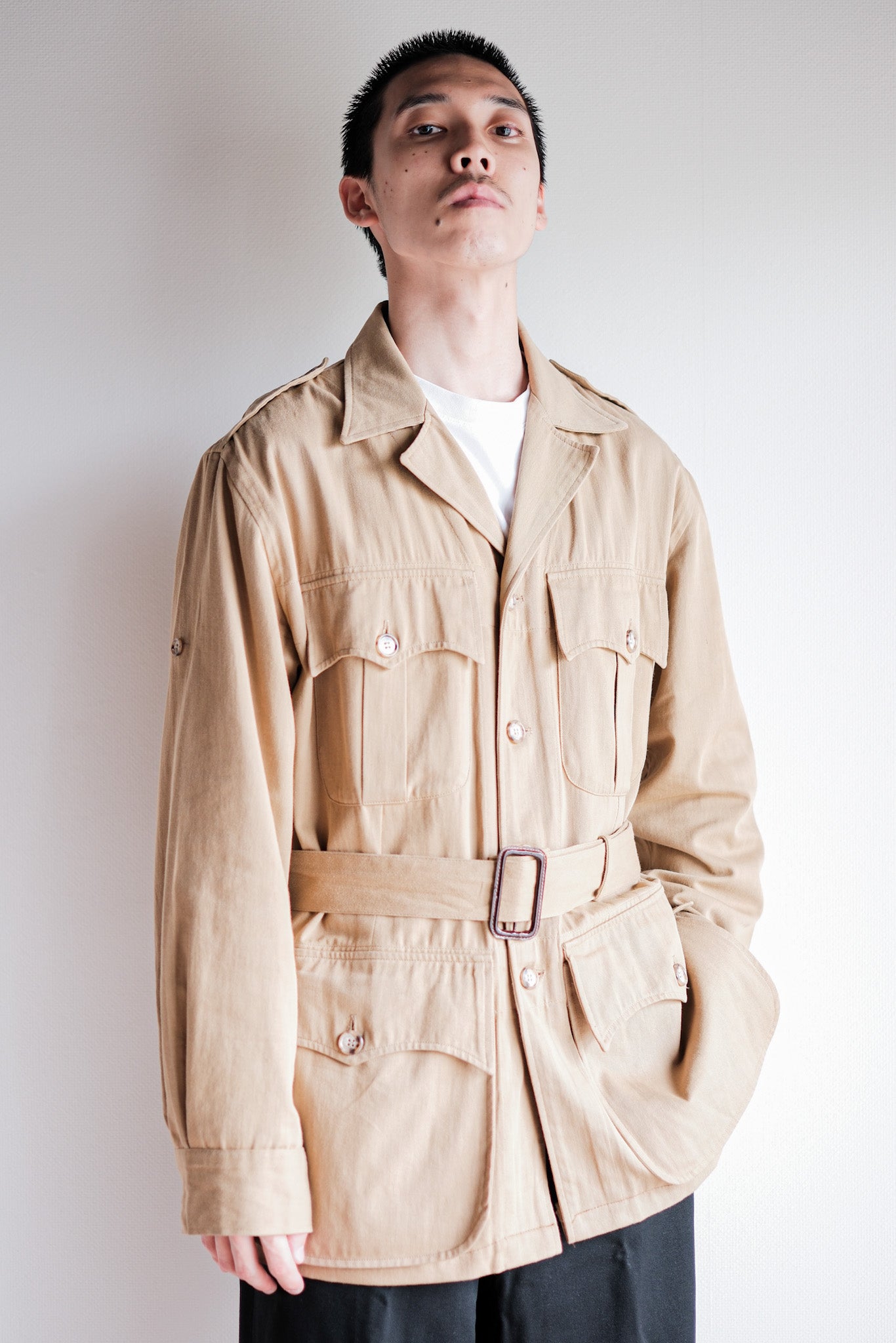 ［~80's］Willis&Geiger Australian Bush Jacket Size.38 "Made in U.S.A."