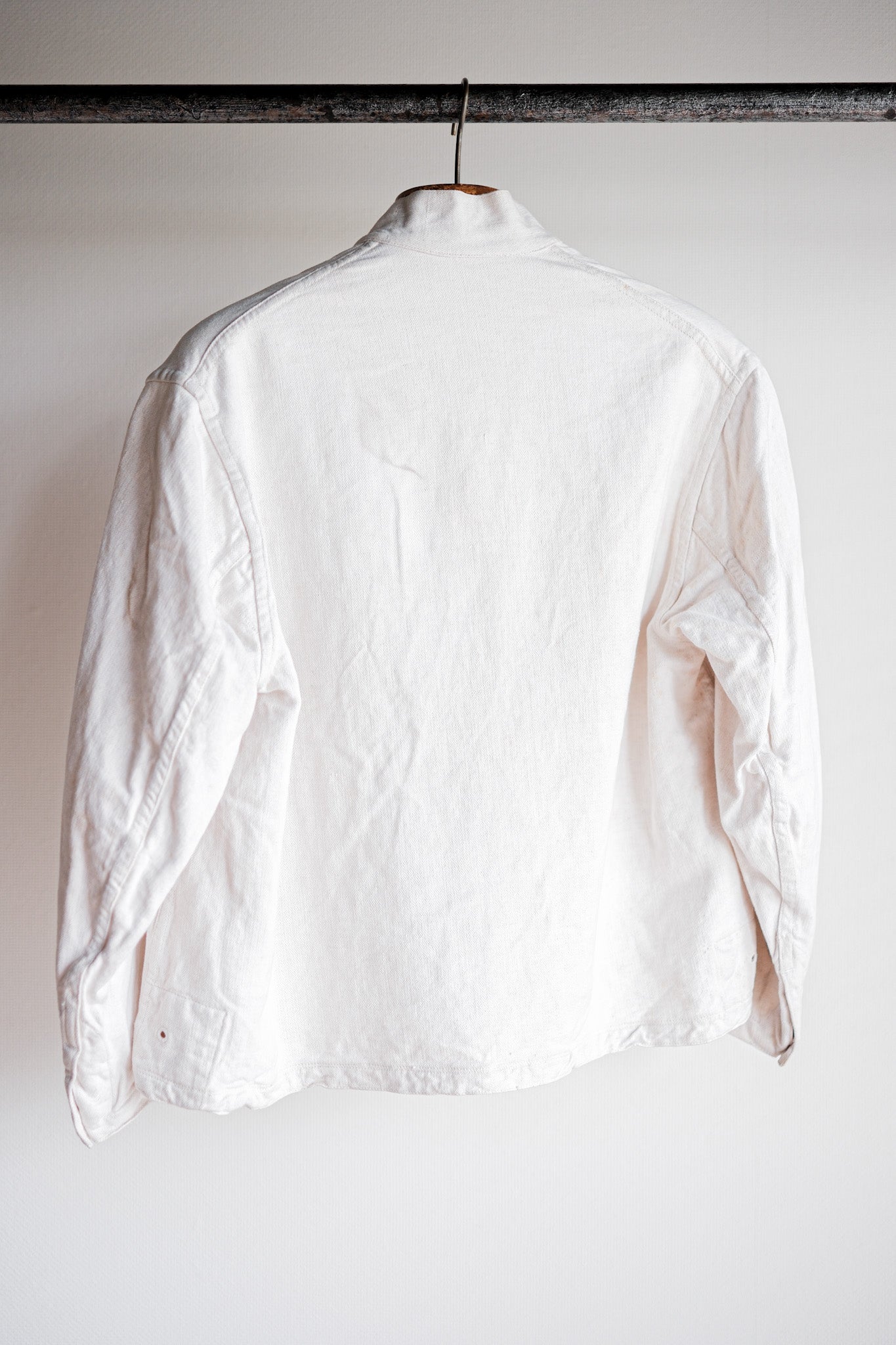 【~40's】German Navy Drillich HBT Linen Smock "Kriegsmarine"