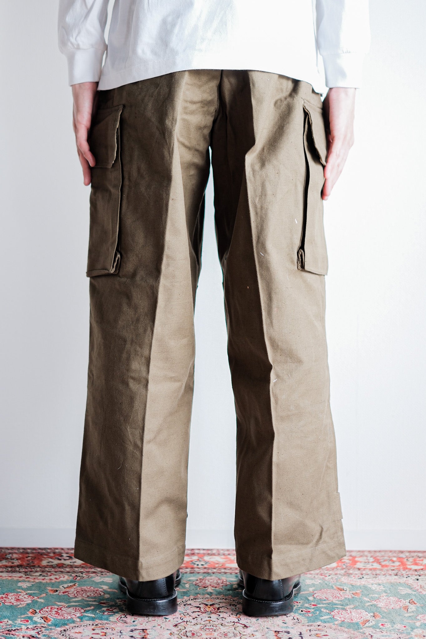 ［~50's］French Army M47 Field Trousers Size.13 "Dead Stock"