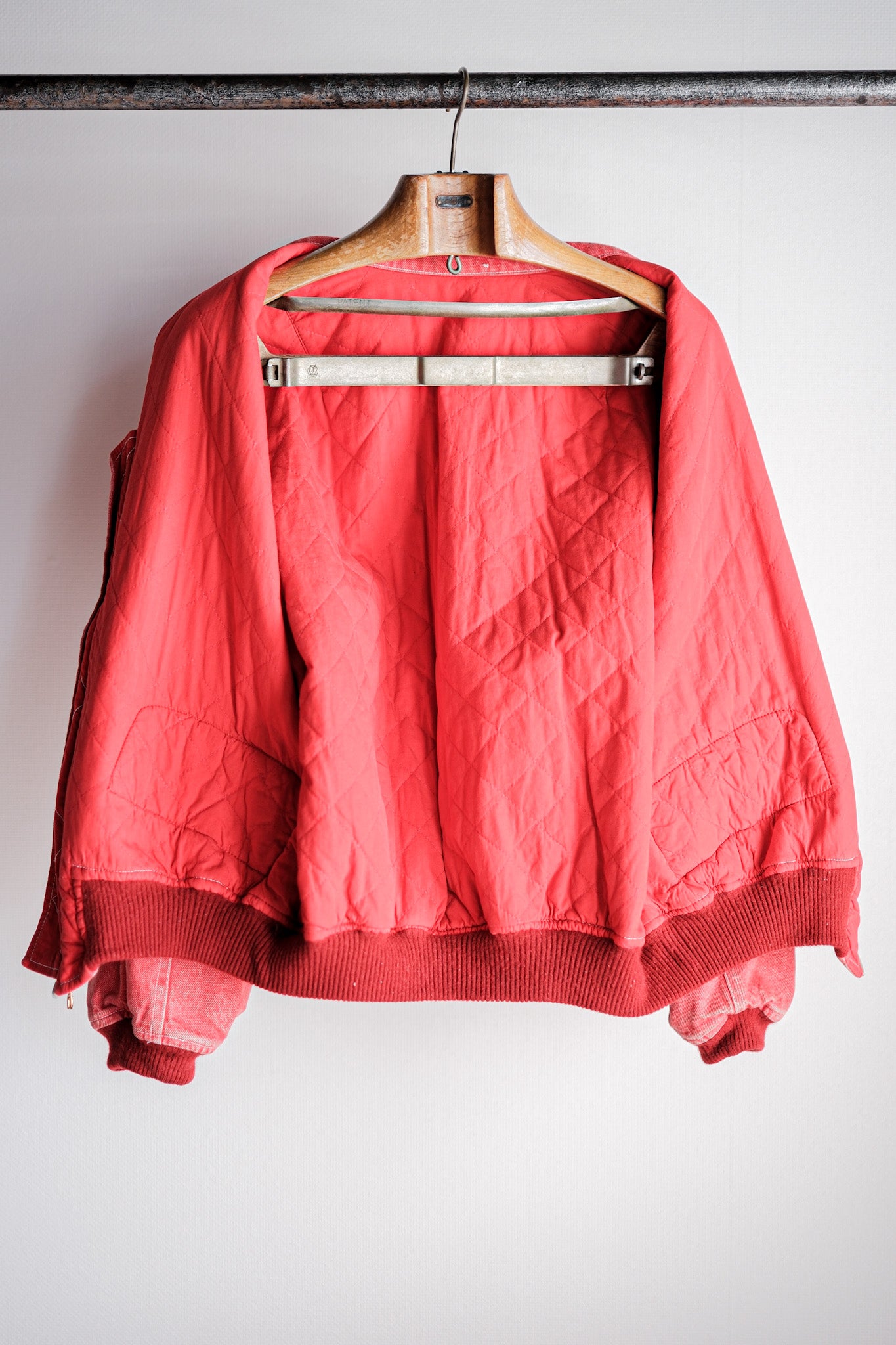 ［~90's］Old PINK HOUSE Red Denim Blouson
