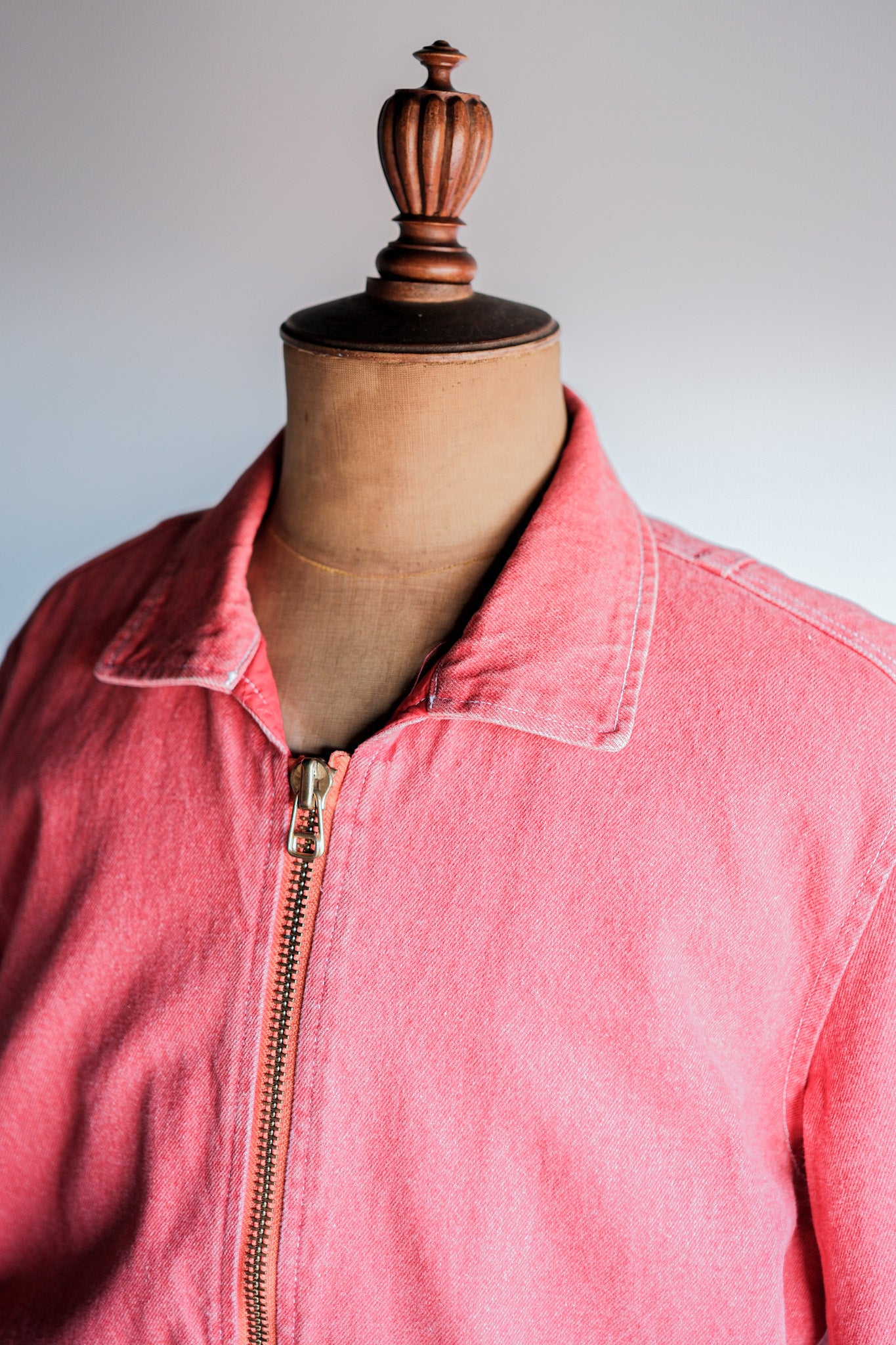 ［~90's］Old PINK HOUSE Red Denim Blouson