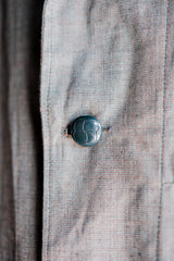 [~ 40's] German Vintage Green Chambray 4 กระเป๋าเสื้อแจ็คเก็ตงาน“ Dead Stock”