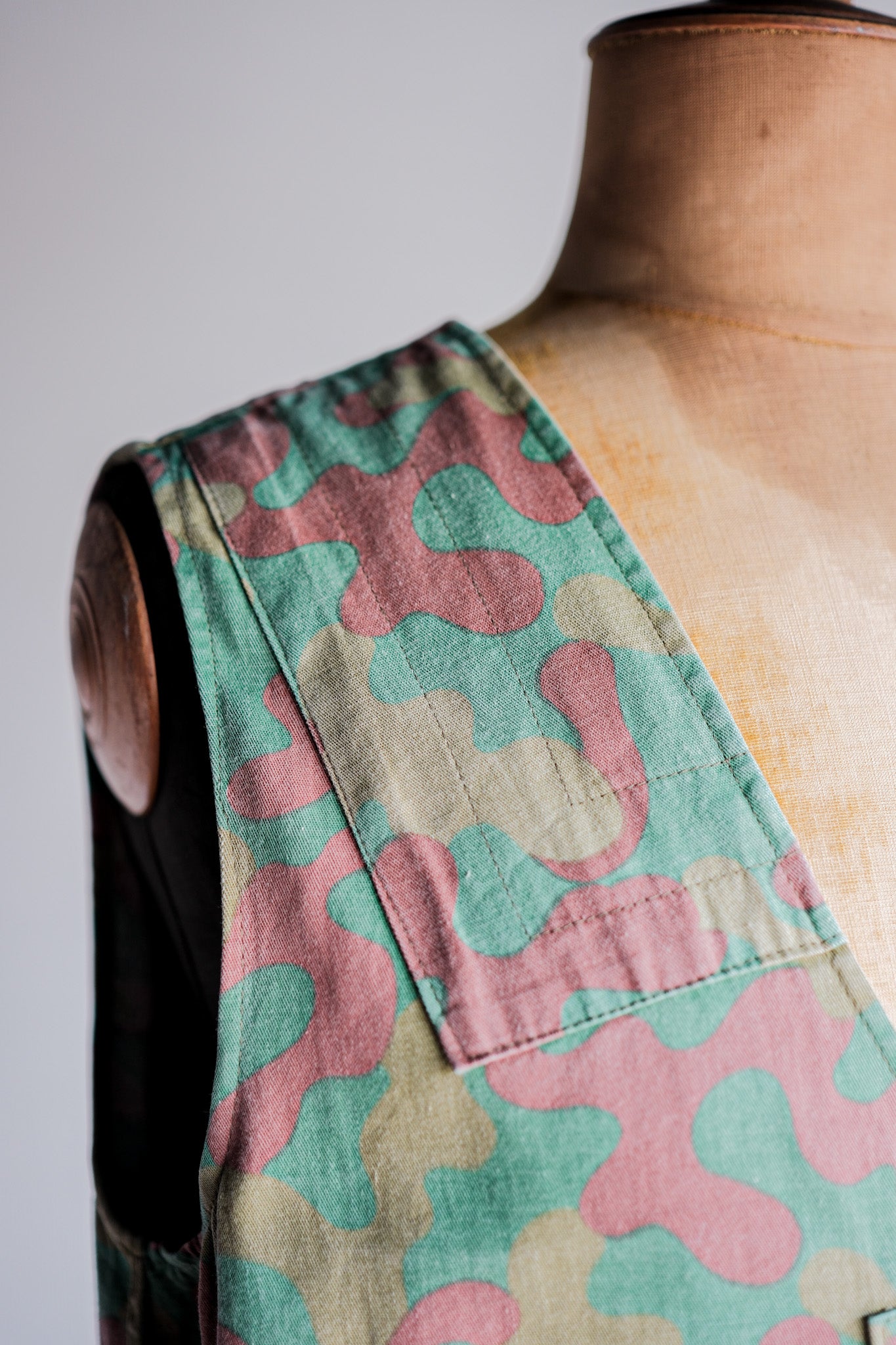 ［~60's］Italian Vintage San Marco Camouflage Hunting Vest
