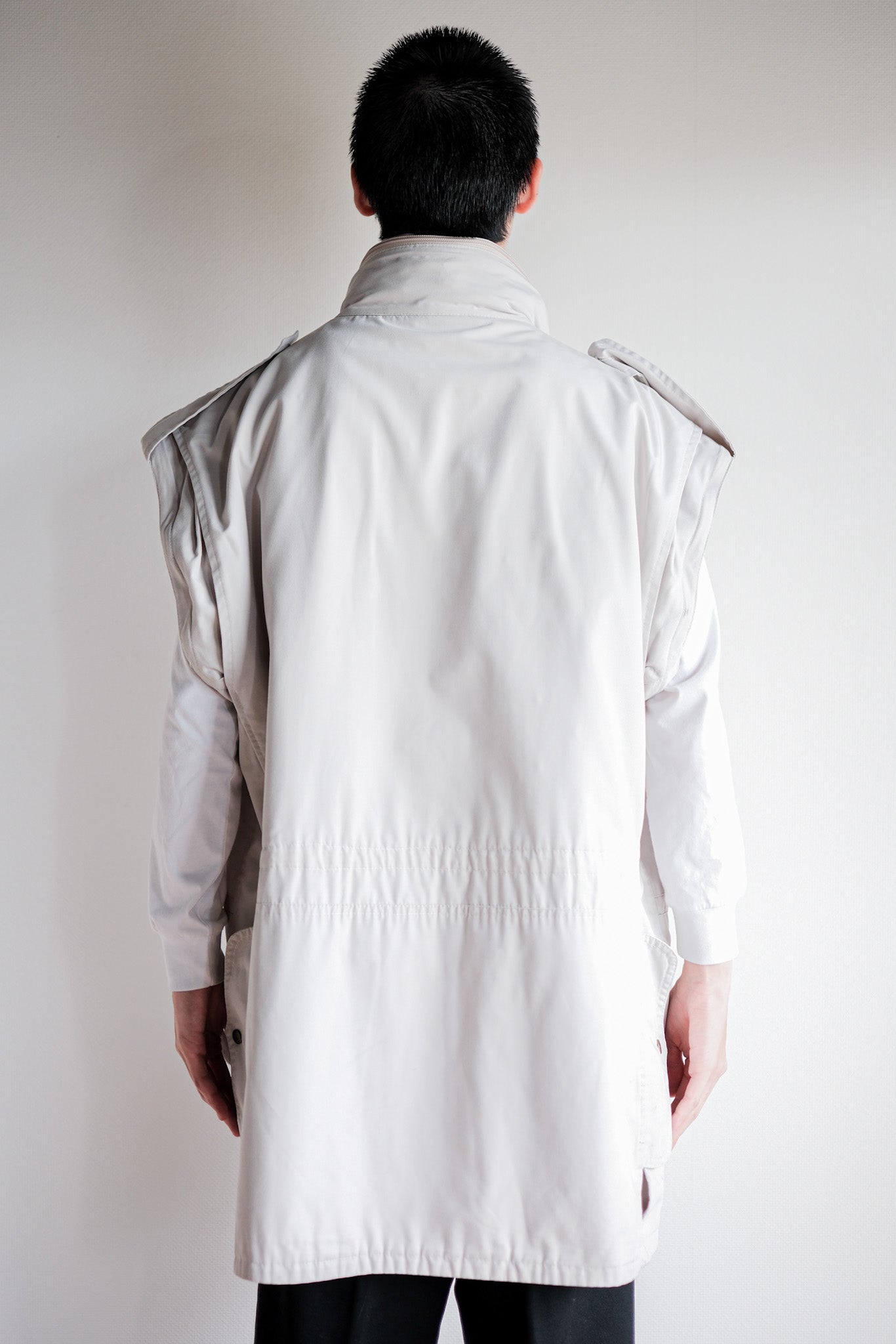 ［~90's］Old Renoma Paris Detachable Sleeve Multi Pocket Jacket With Liner