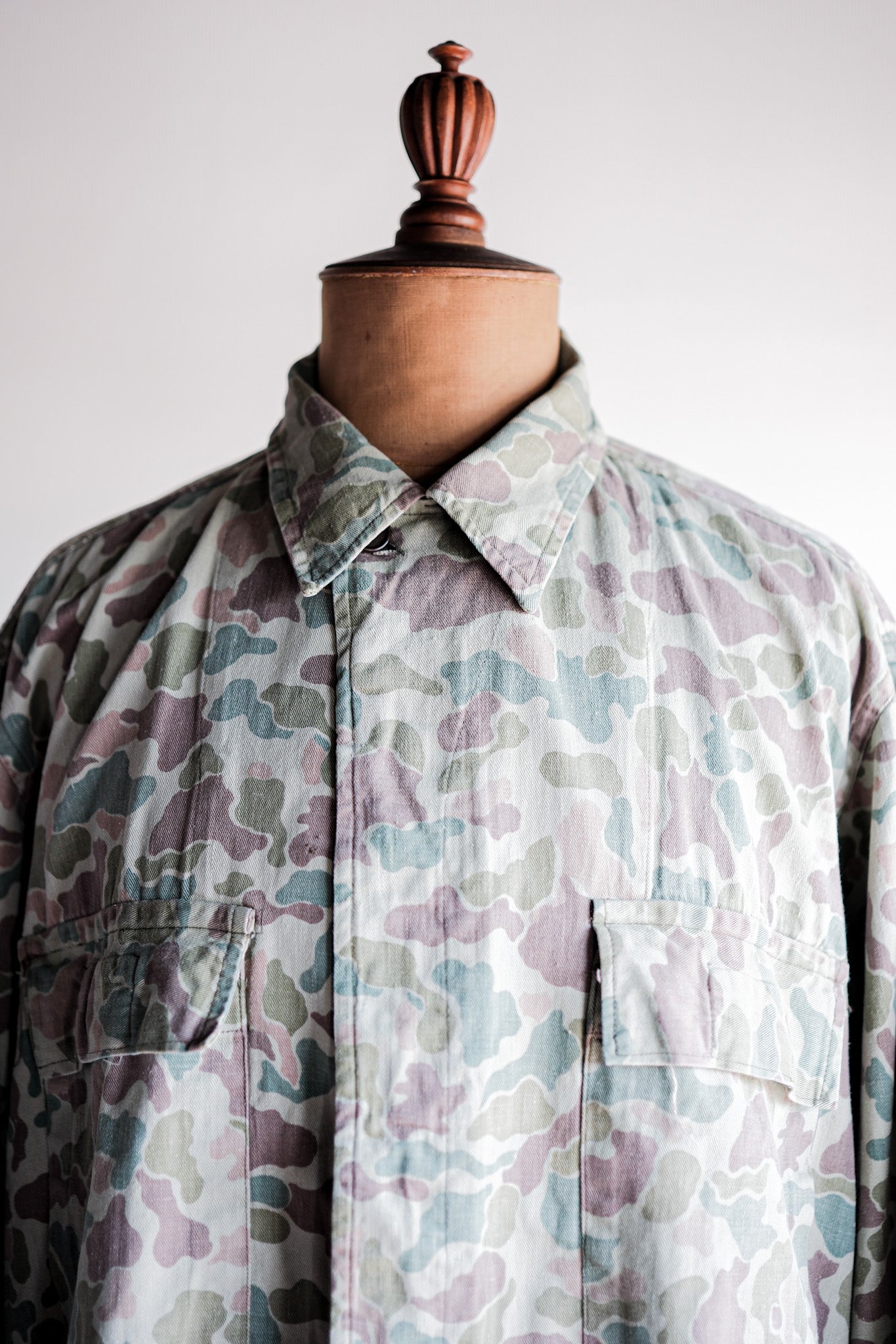 ［~50's］Dutch Army Frogskin Camouflage Field Jacket Size.52