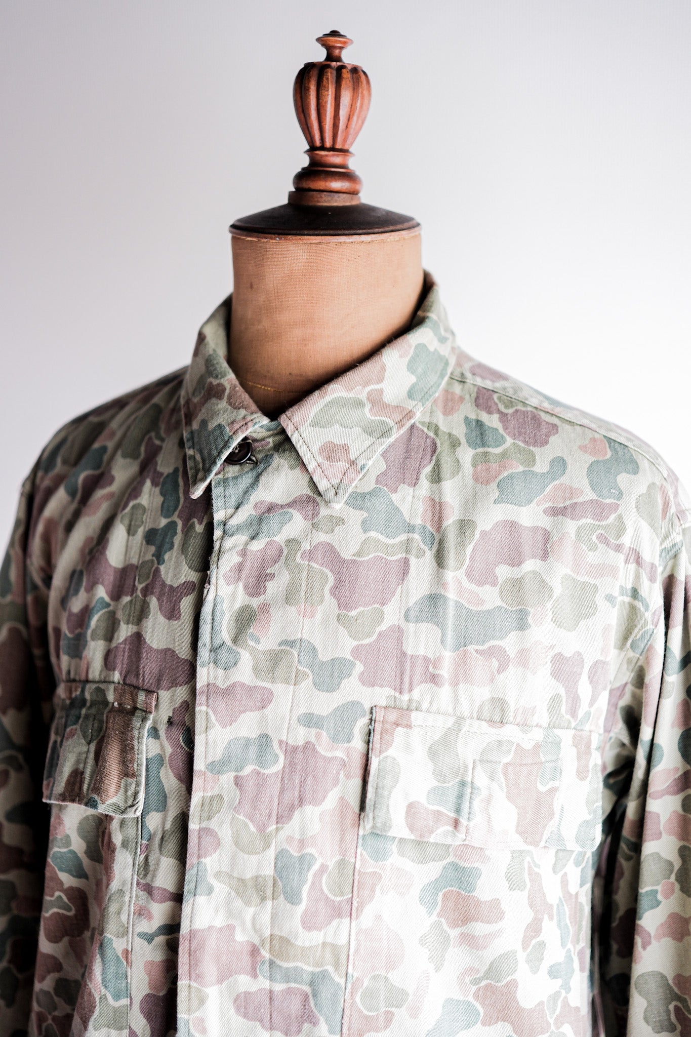［~50's］Dutch Army Frogskin Camouflage Field Jacket Size.46