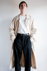 [~ 80's] Vintage Burberrys Single Raglan Balmacaan Belted Coat Size.50rl "Musou"